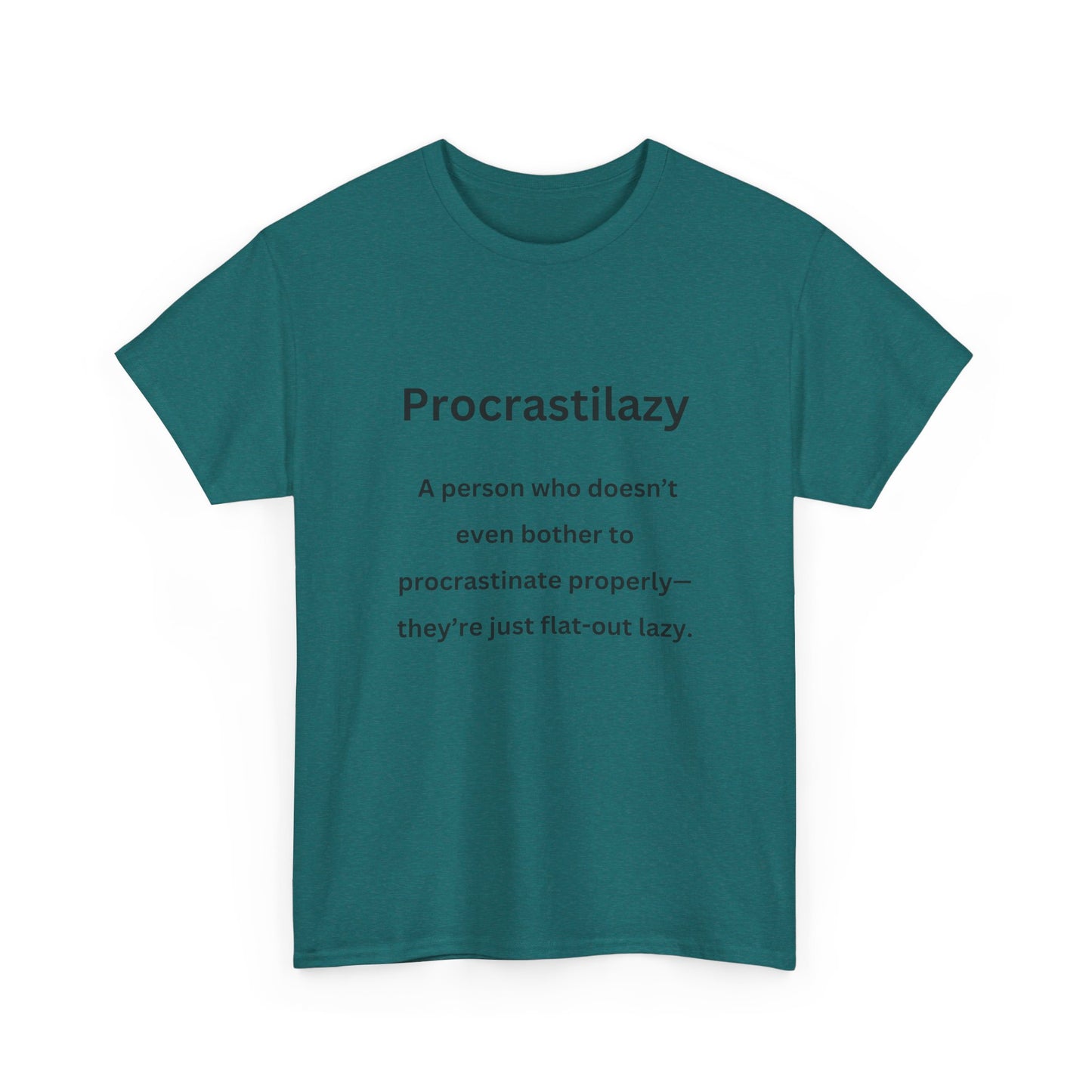 Procrastilazy - Urban Words - Unisex Heavy Cotton Tee
