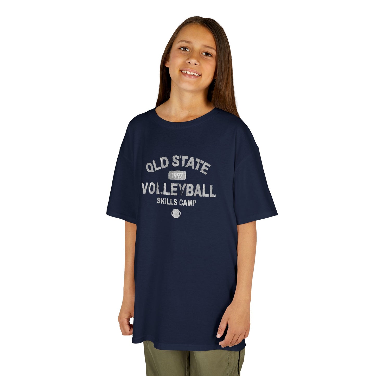 State Volleyball camp - Kids Heavy Cotton™ Tee