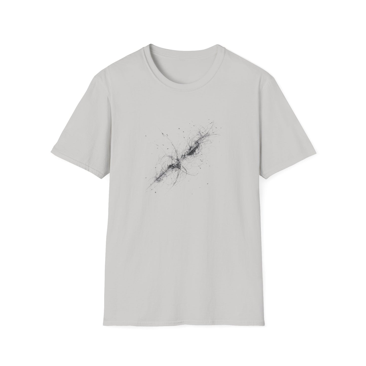 Designed by thought. Powered by Tech - Unisex Softstyle T-Shirt