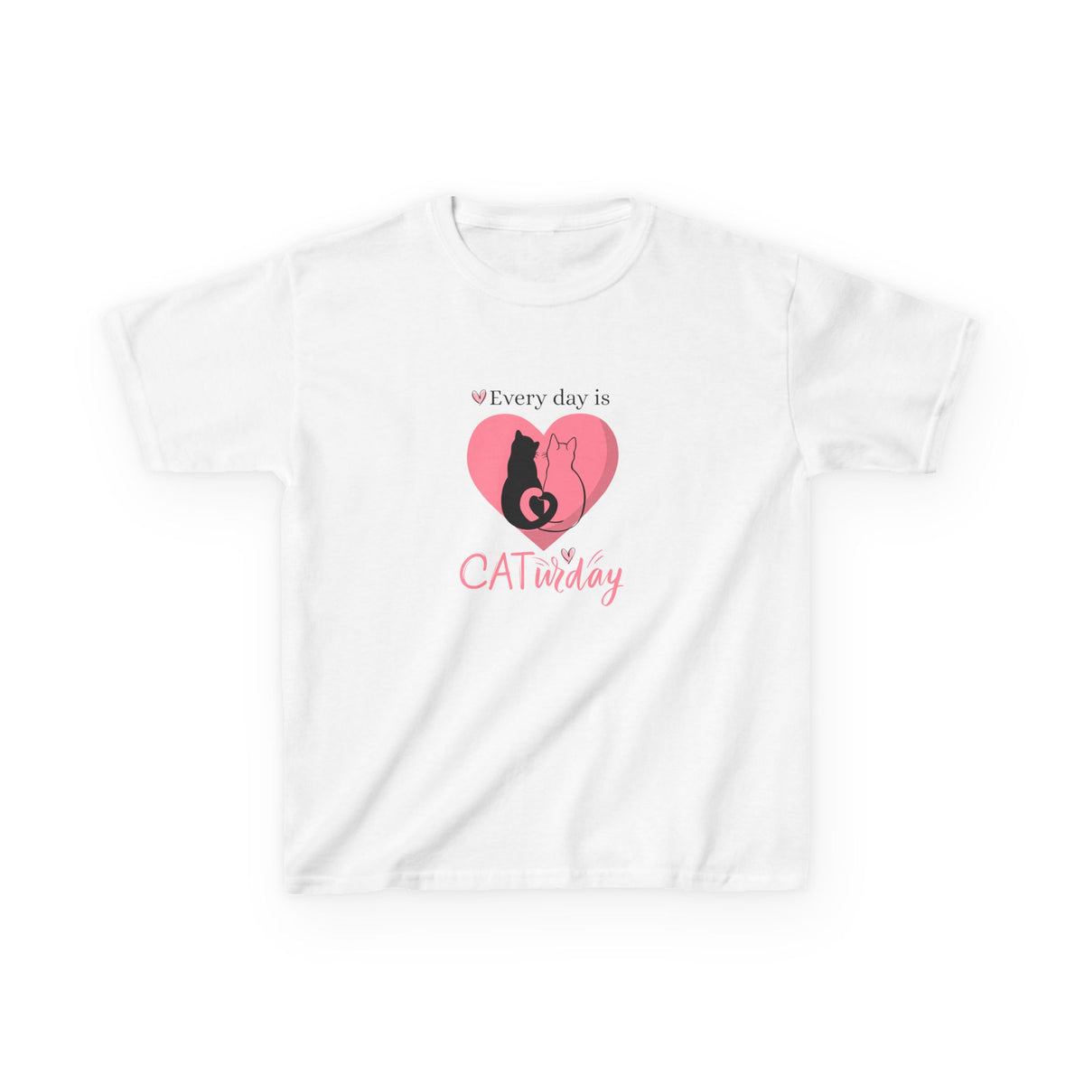 Every day is CATurday - Youth / Kids Heavy Cotton™ Tee