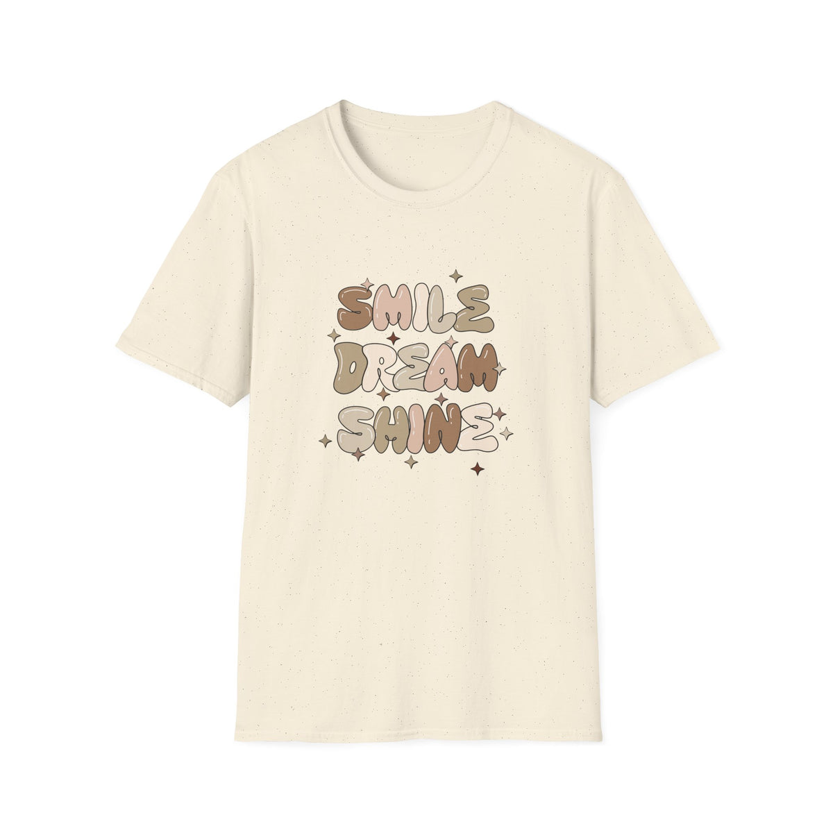 Smile Dream Shine (neutral) - Unisex Softstyle T-Shirt