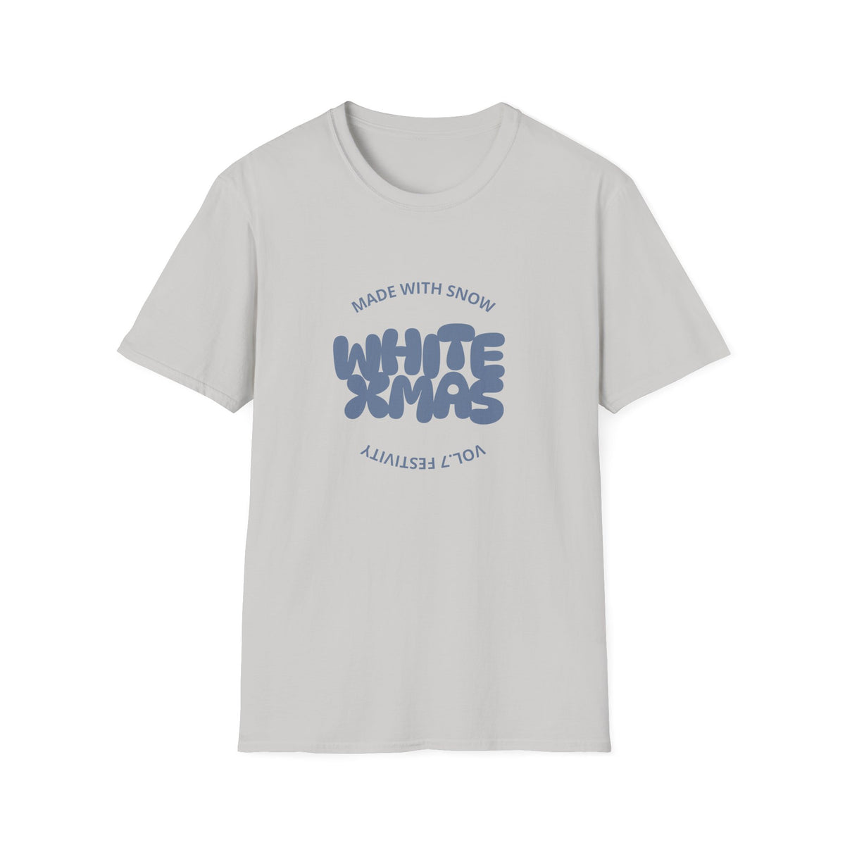 White Xmas - Unisex Softstyle T-Shirt