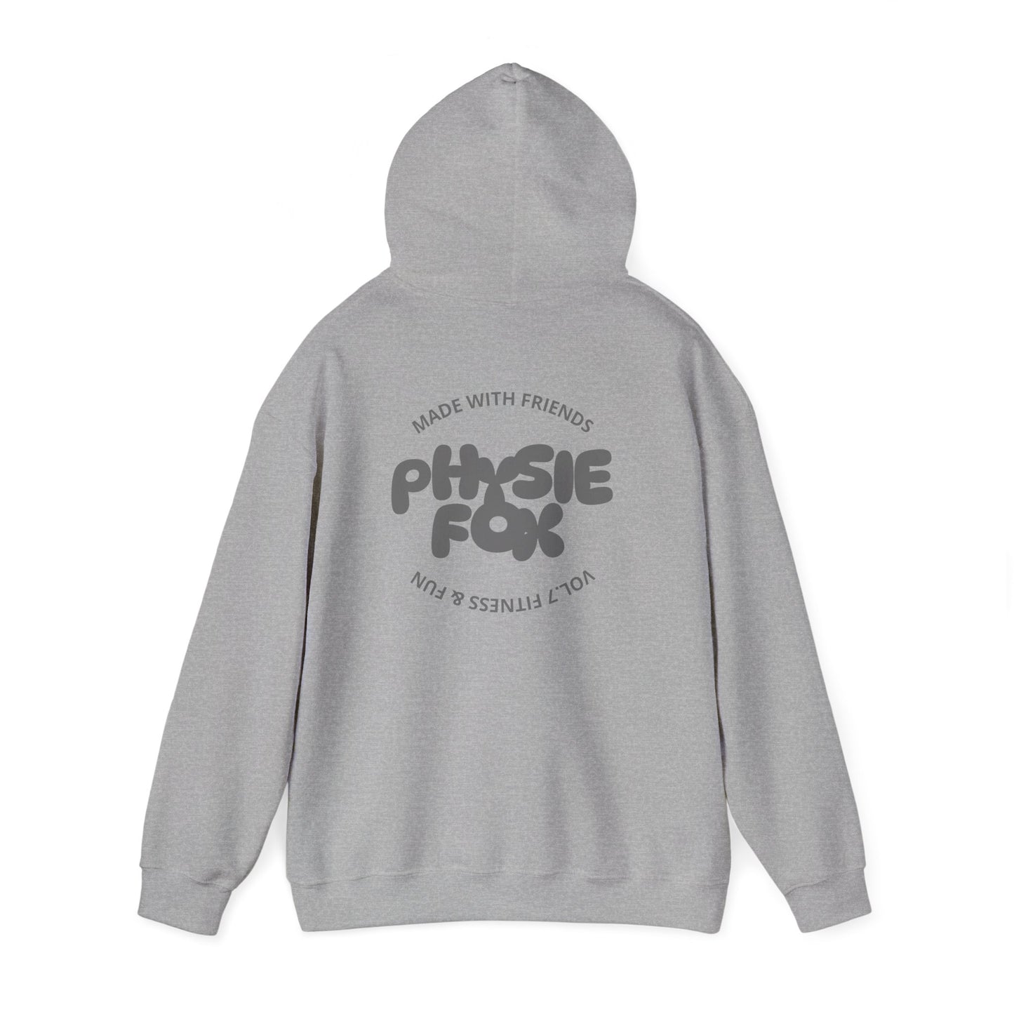 Physie Fox (printed on back) - Unisex Heavy Blend™ Hooded Sweatshirt