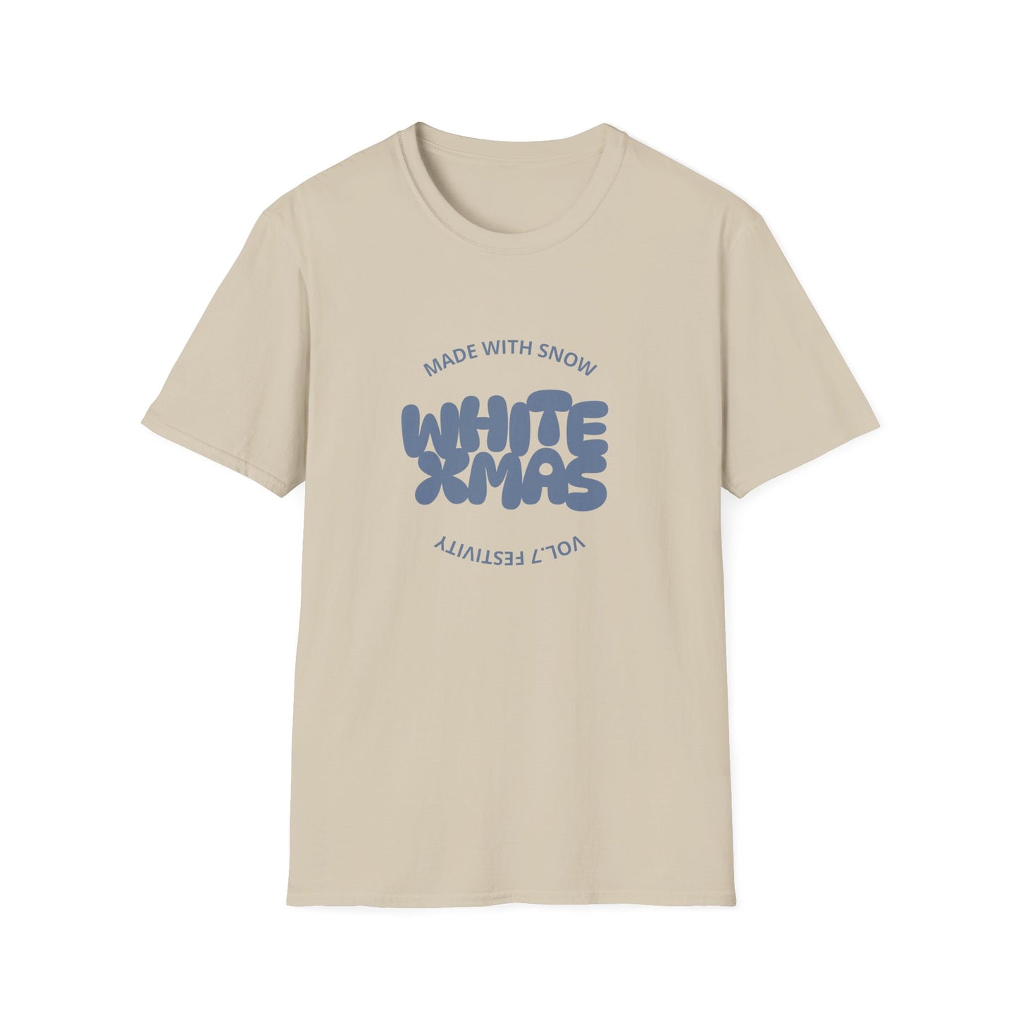 White Xmas - Unisex Softstyle T-Shirt