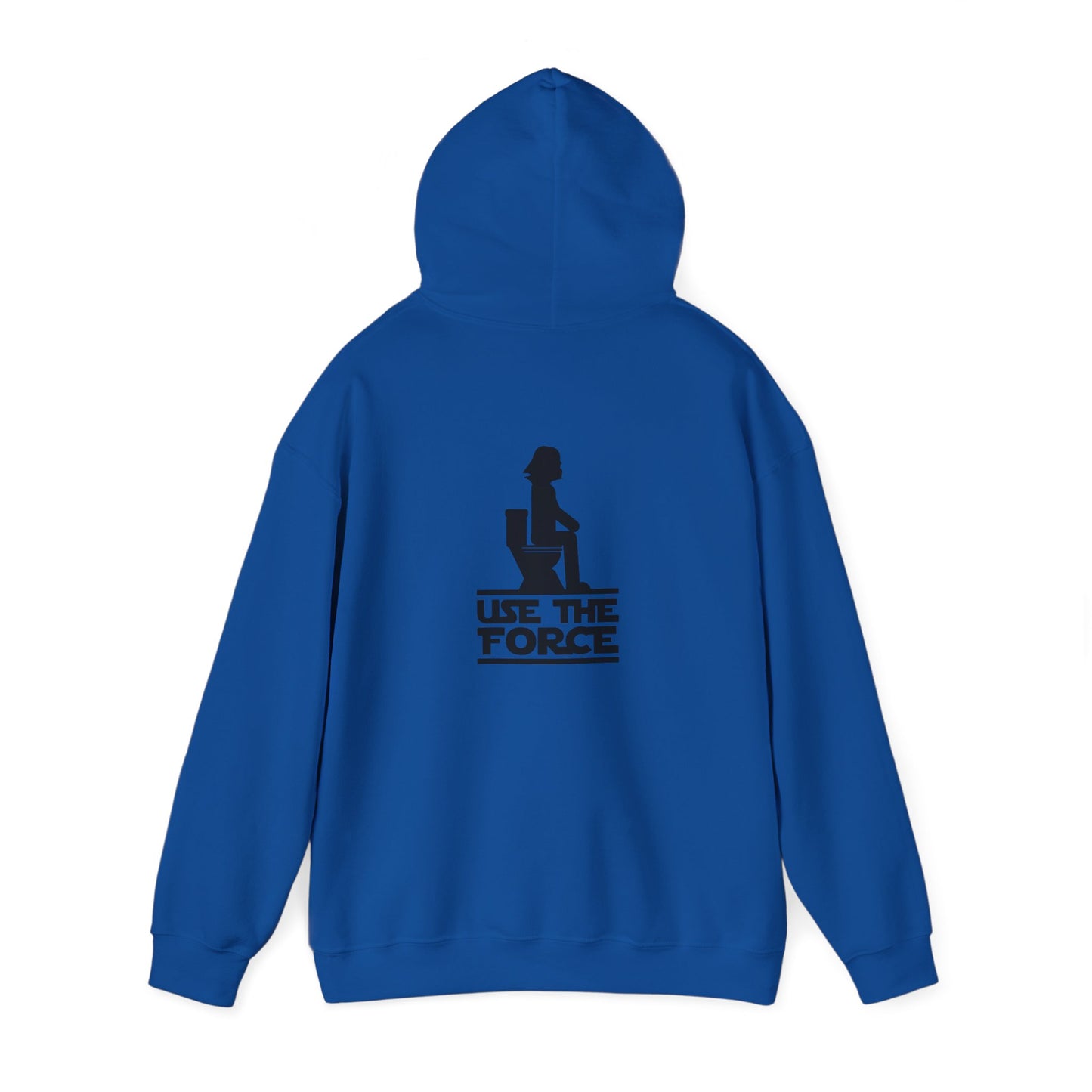 Use the Force (Star Wars) (printed on back) - Modern Vibes - Unisex Heavy Blend™ Hooded Sweatshirt