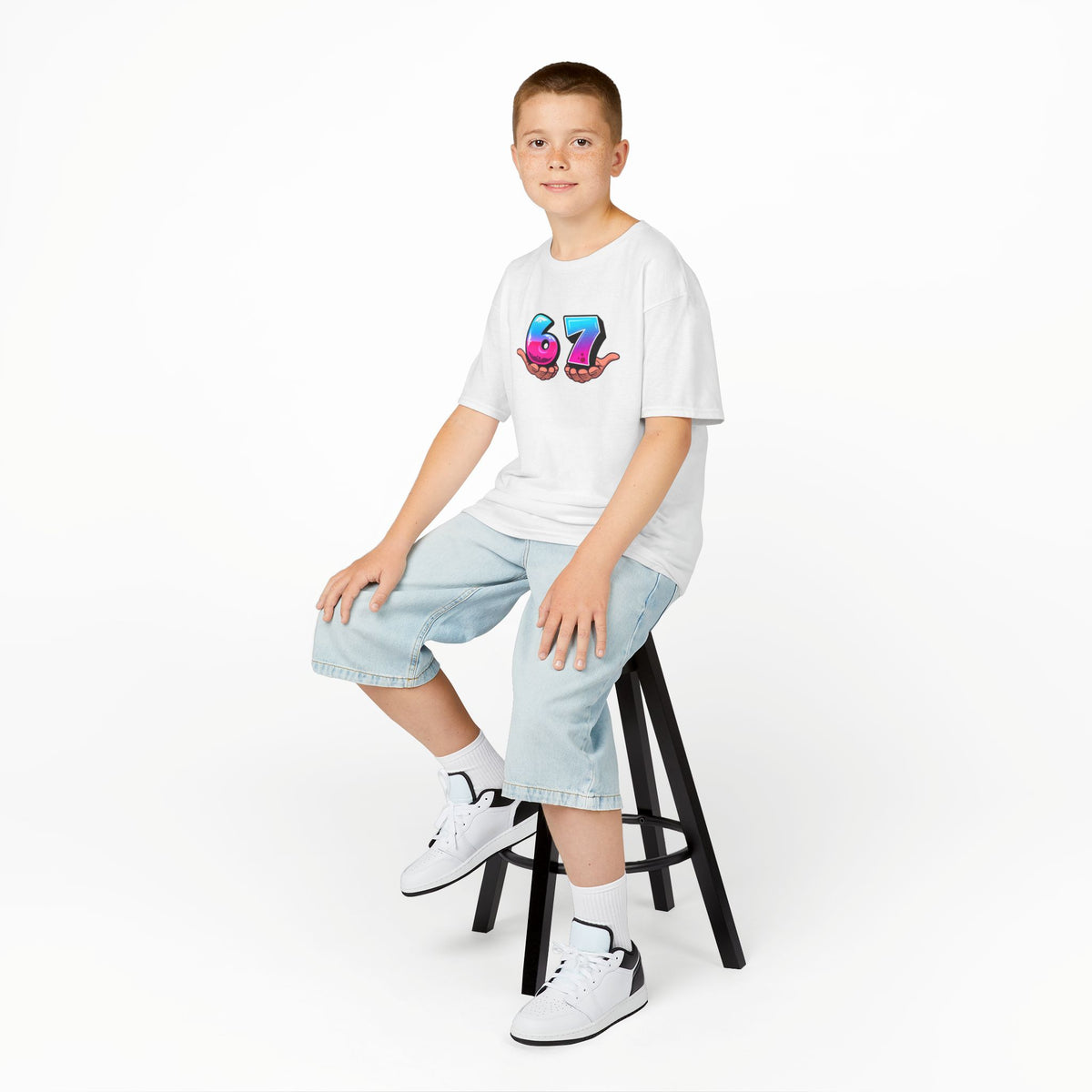 6-7 (pink) - Youth / Kids Heavy Cotton™ Tee