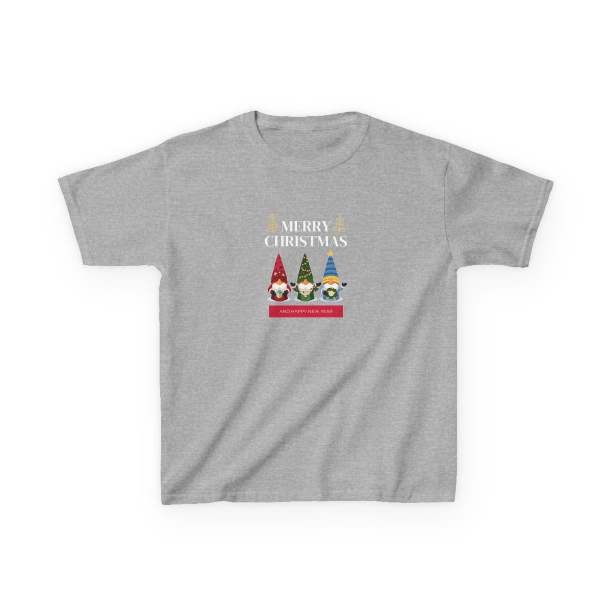 Merry Christmas 3 gnomes - Youth/Kids Heavy Cotton Tee