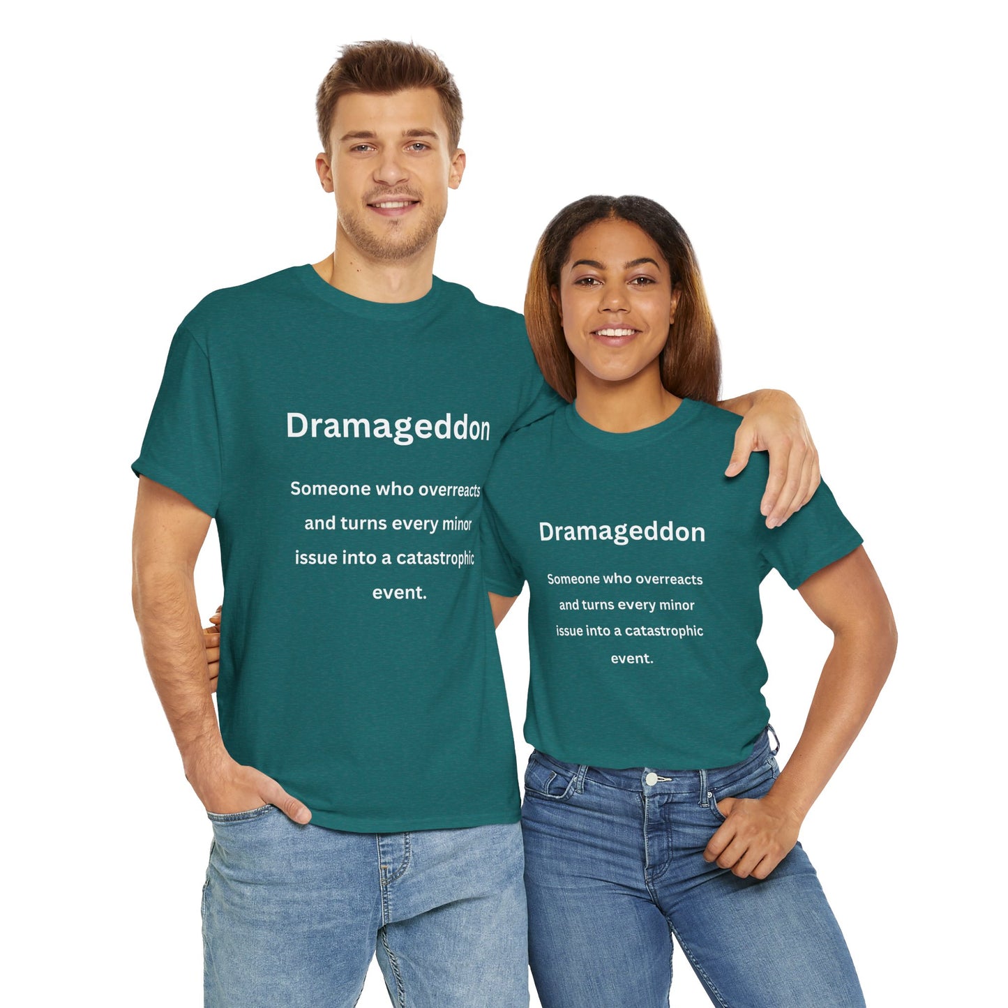 Dramageddon - Urban Words - Unisex Heavy Cotton Tee