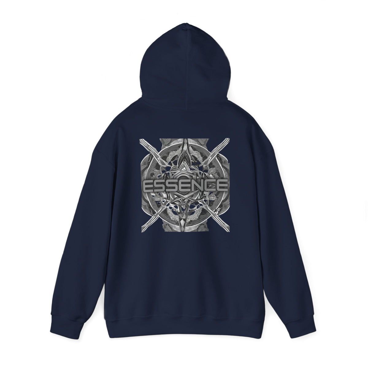 Essence (printed on back) - Statement Graphic - Unisex Heavy Blend™ Hooded Sweatshirt