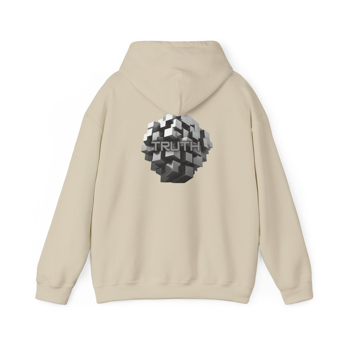 Truth (printed on back) - Statement Graphic - Unisex Heavy Blend™ Hooded Sweatshirt