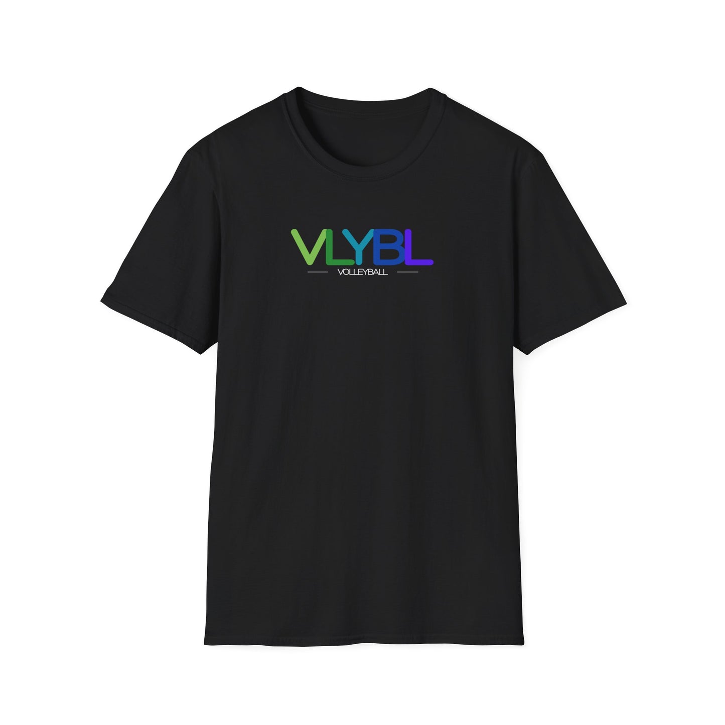 VLYBL- Volleyball (blues) - Unisex Softstyle T-Shirt