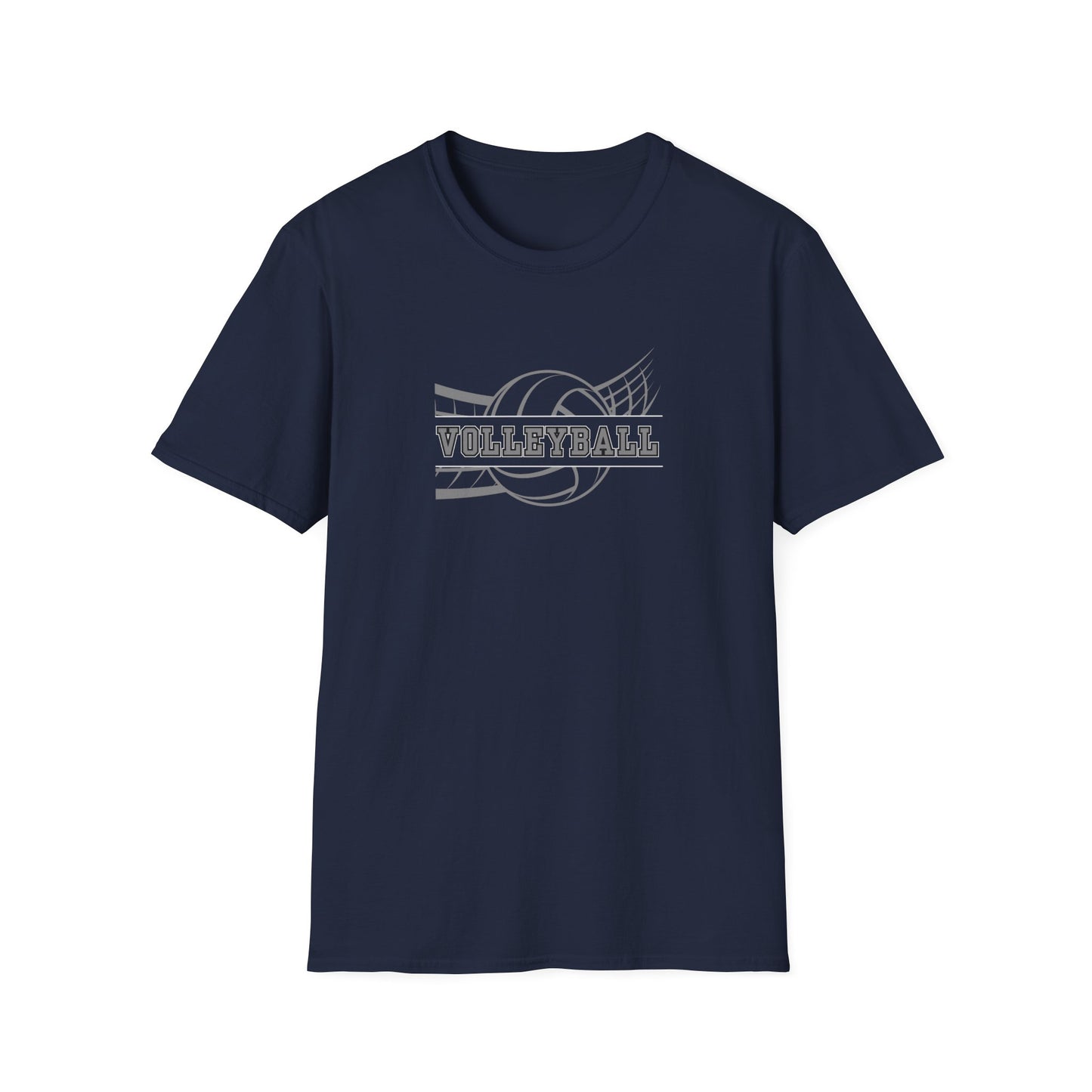 Volleyball (net) - Unisex Softstyle T-Shirt