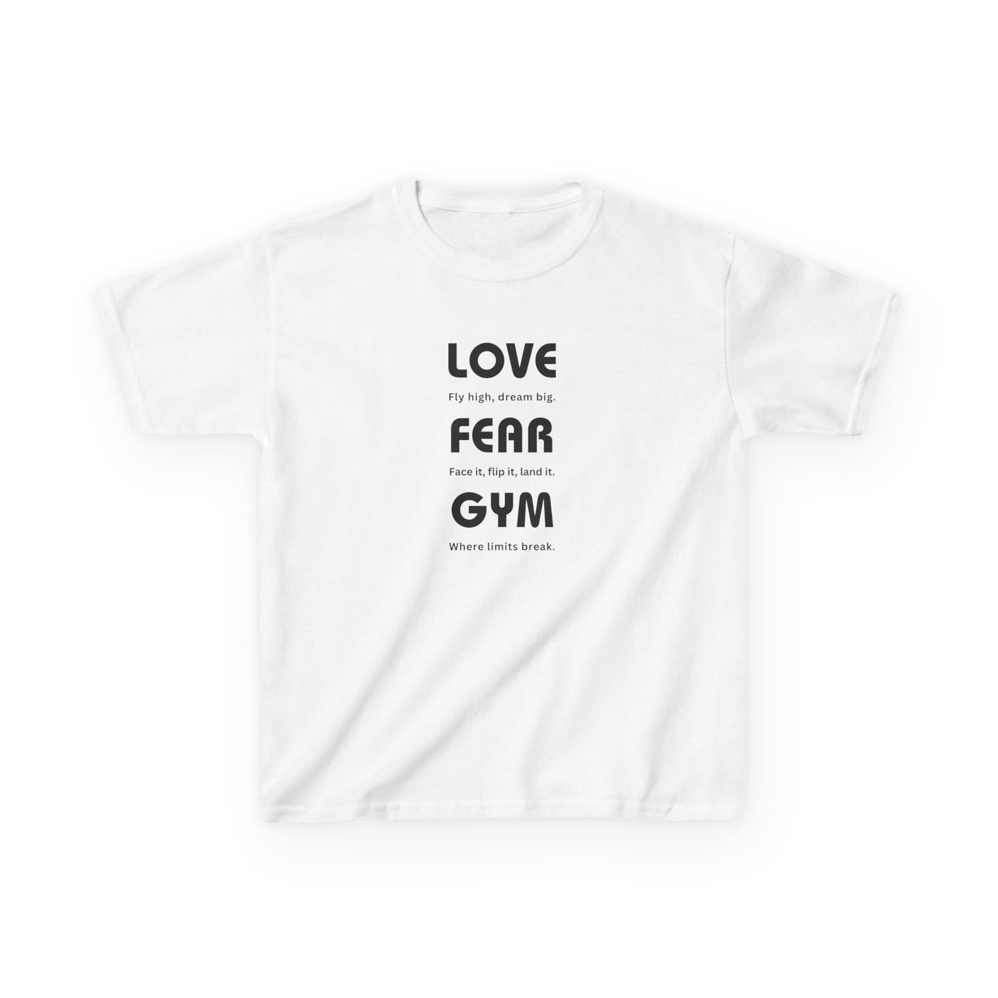 Love Fear Gym - Youth / Kids Heavy Cotton™ Tee
