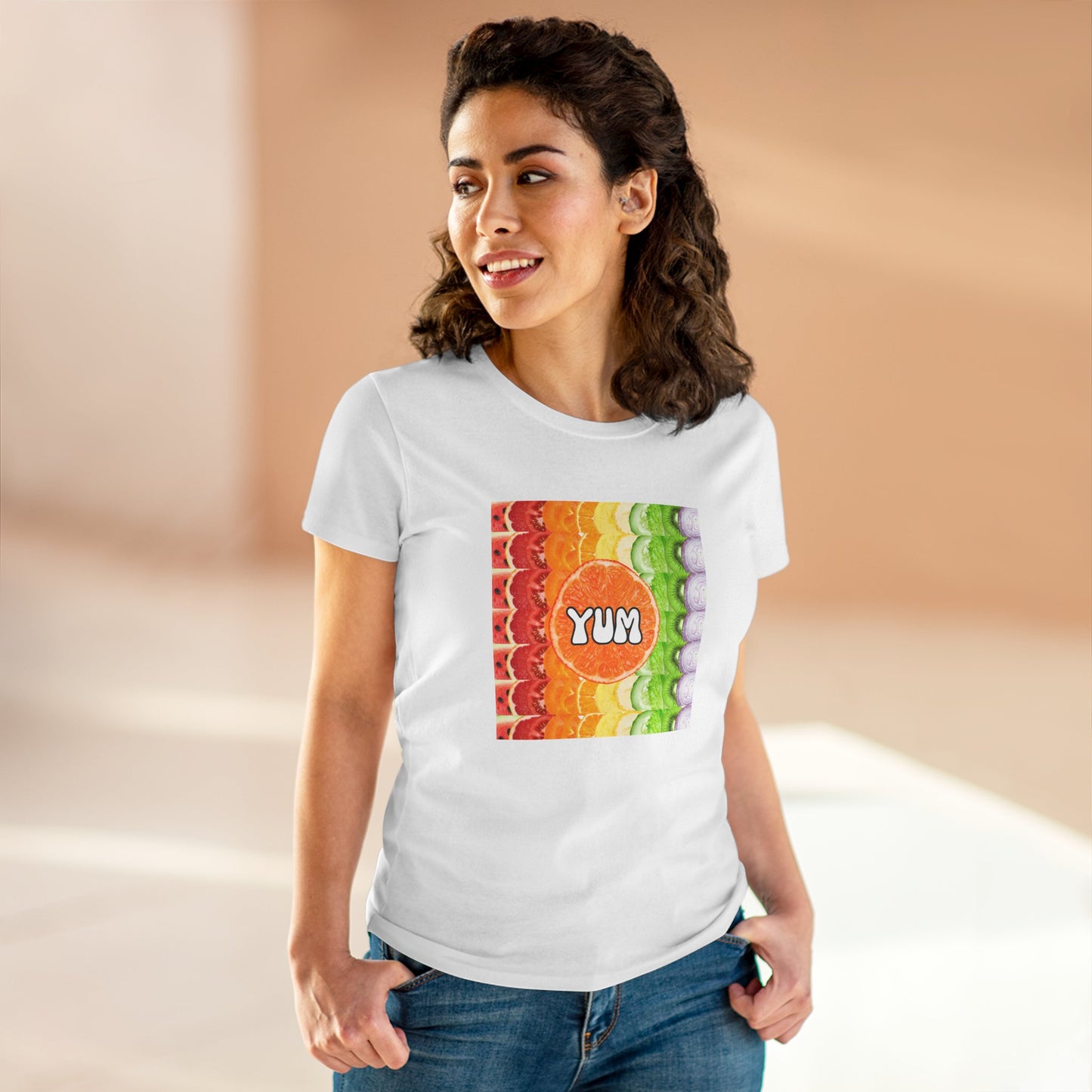 Yum! - Women's Midweight Cotton Tee