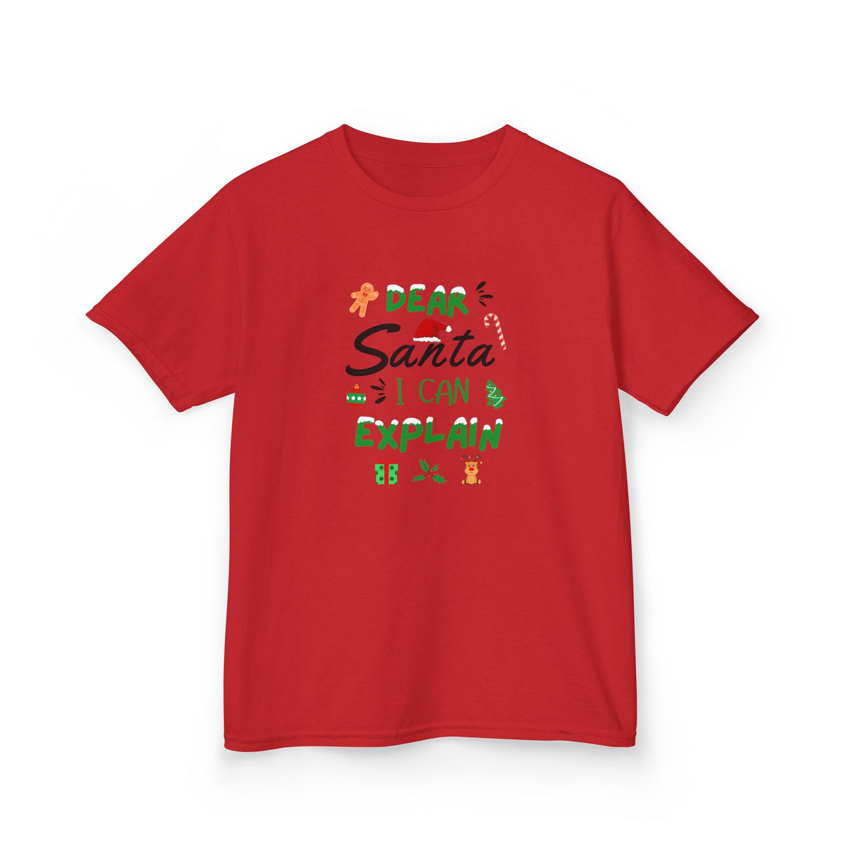 Dear Santa, I can explain - Youth/Kids Heavy Cotton Tee