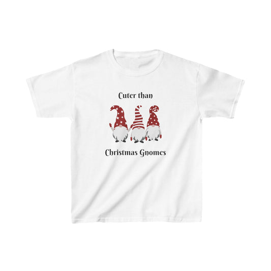 Cuter than Christmas Gnomes - Youth / Kids Heavy Cotton™ Tee