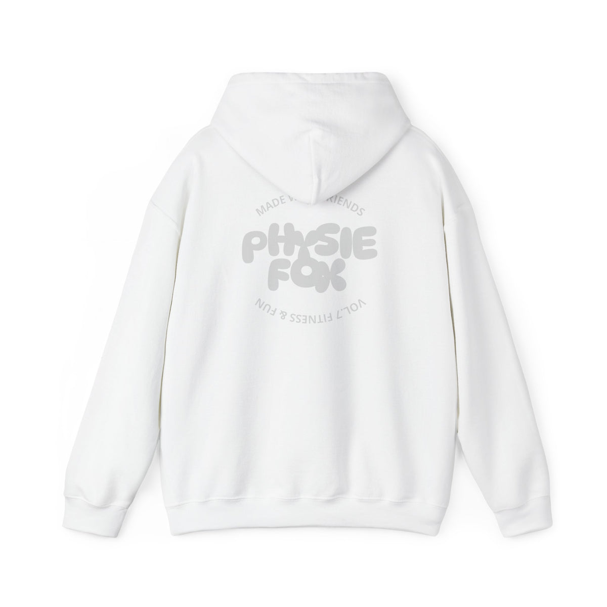 Physie Fox (printed on back) - Unisex Heavy Blend™ Hooded Sweatshirt