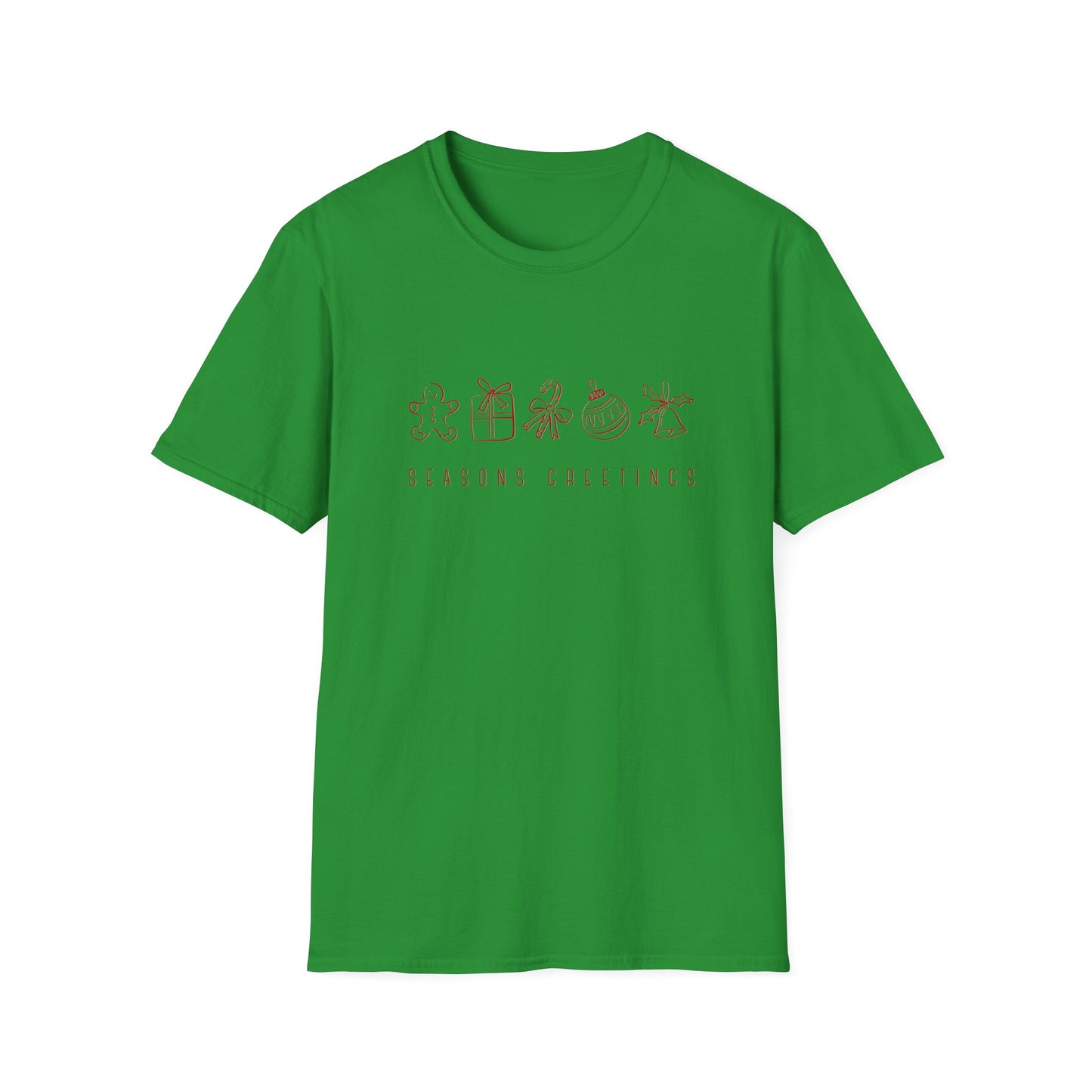 Christmas Sketches - Unisex Softstyle T-Shirt