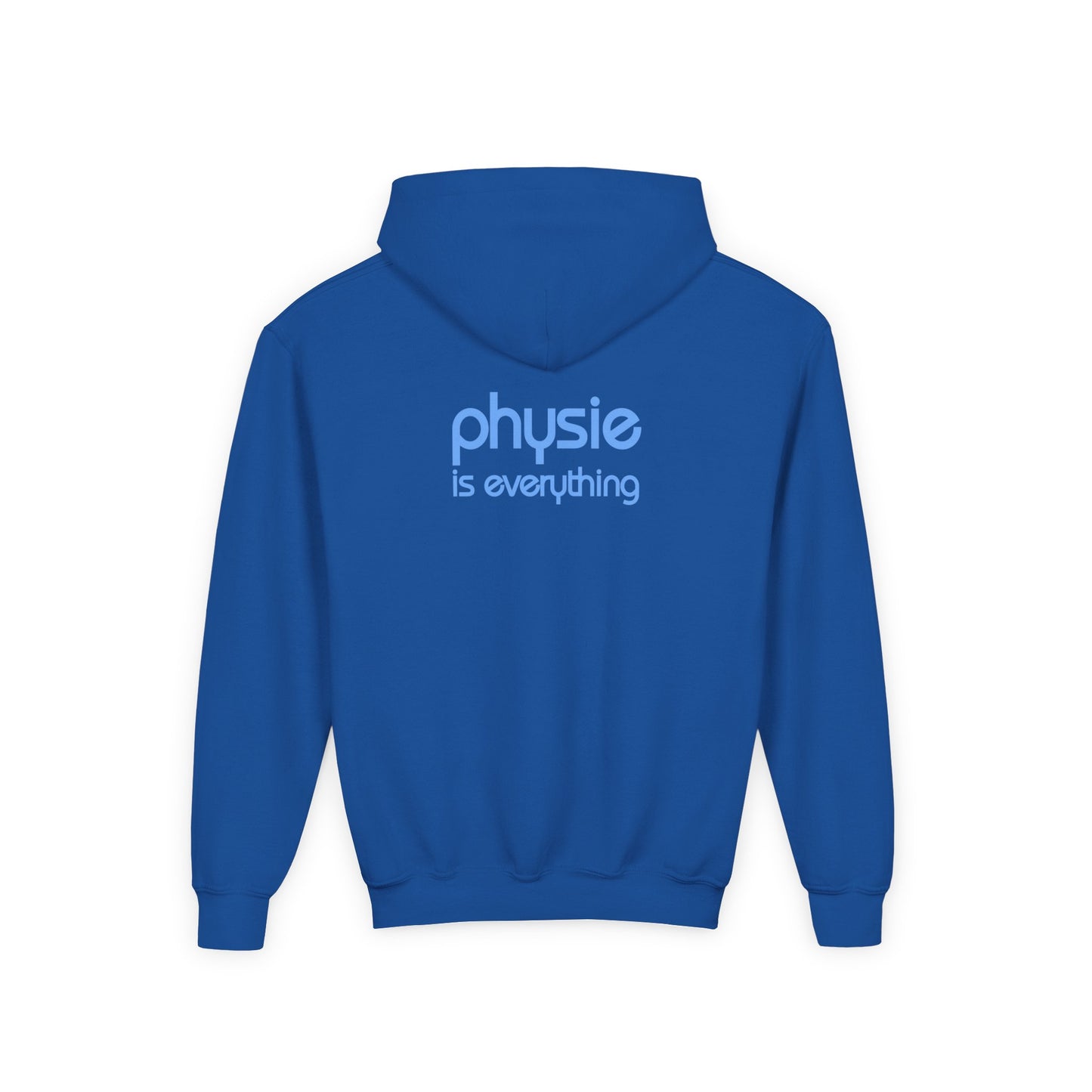 Physie is life (printed on back) - Youth Heavy Blend Hoodie