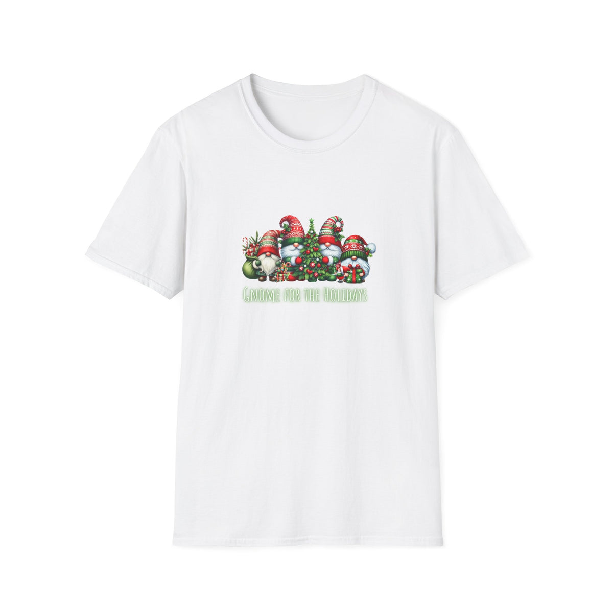 Gnome for the holidays - Unisex Softstyle T-Shirt