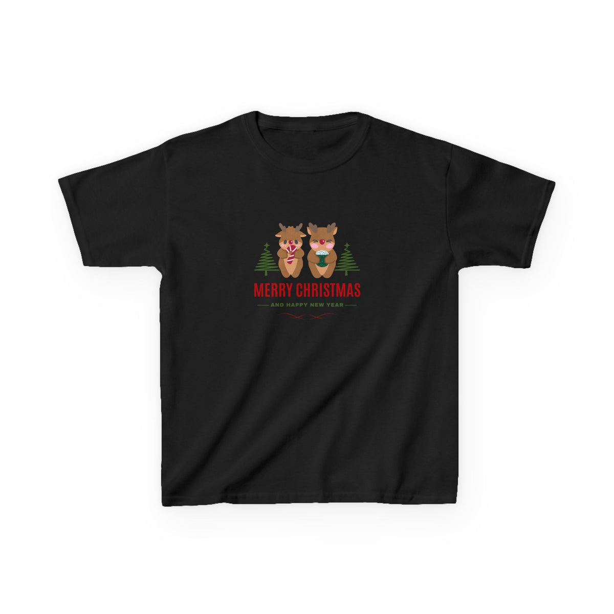 Reindeer Christmas - Youth / Kids Heavy Cotton™ Tee