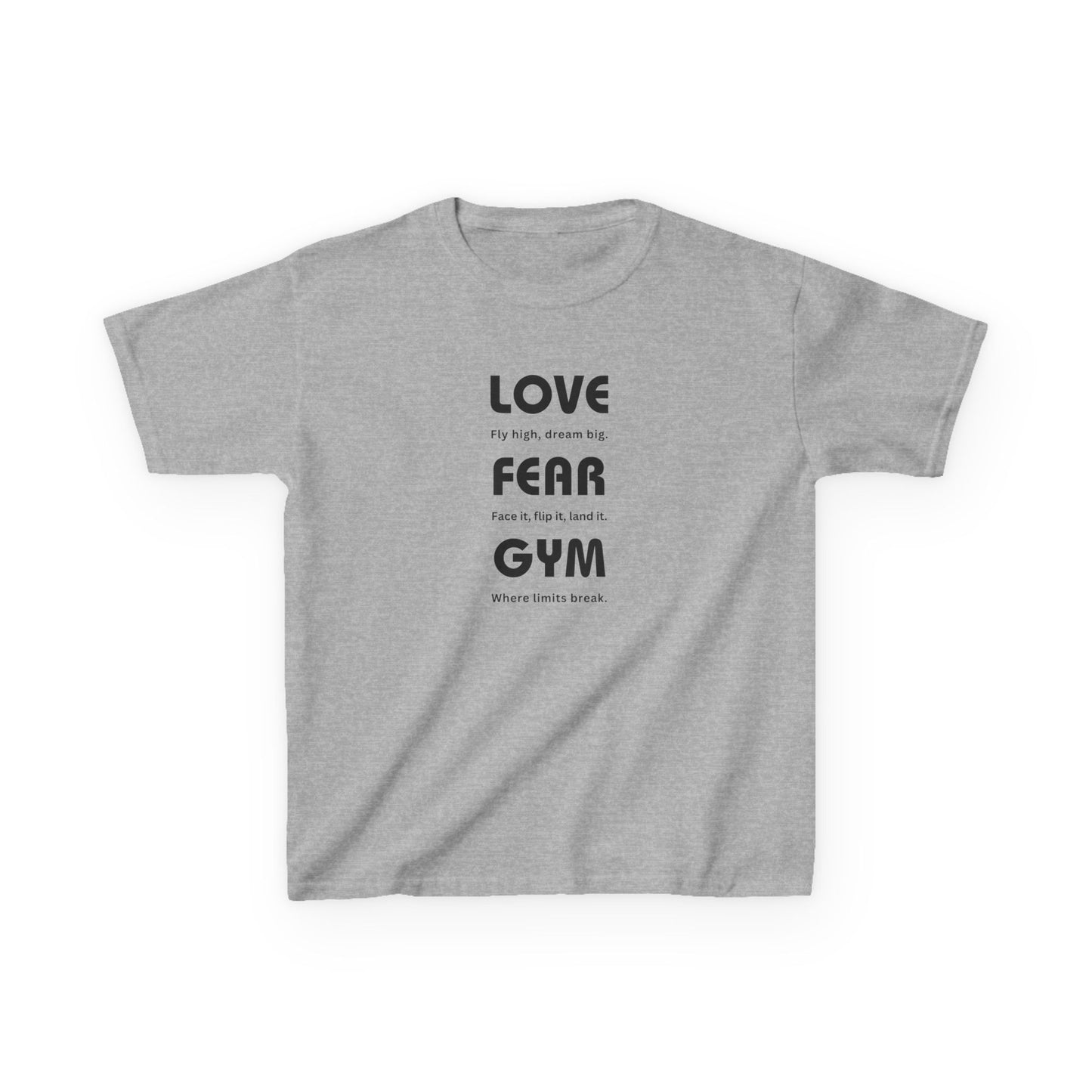 Love Fear Gym - Youth / Kids Heavy Cotton™ Tee