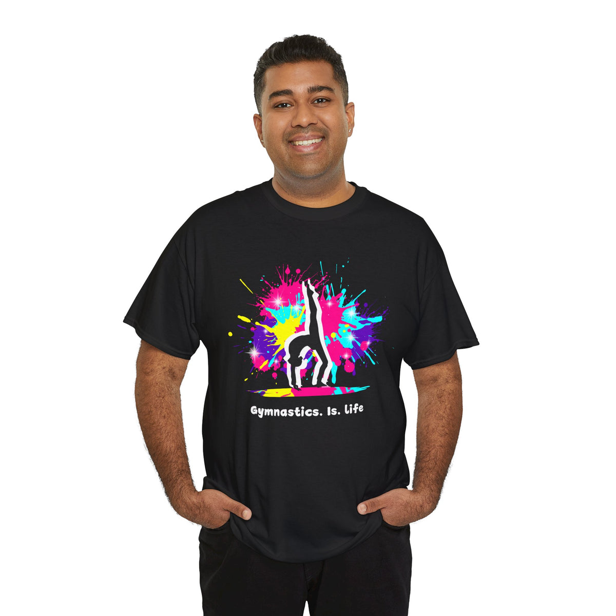 Gymnastics. Is. Life  - Unisex Heavy Cotton Tee