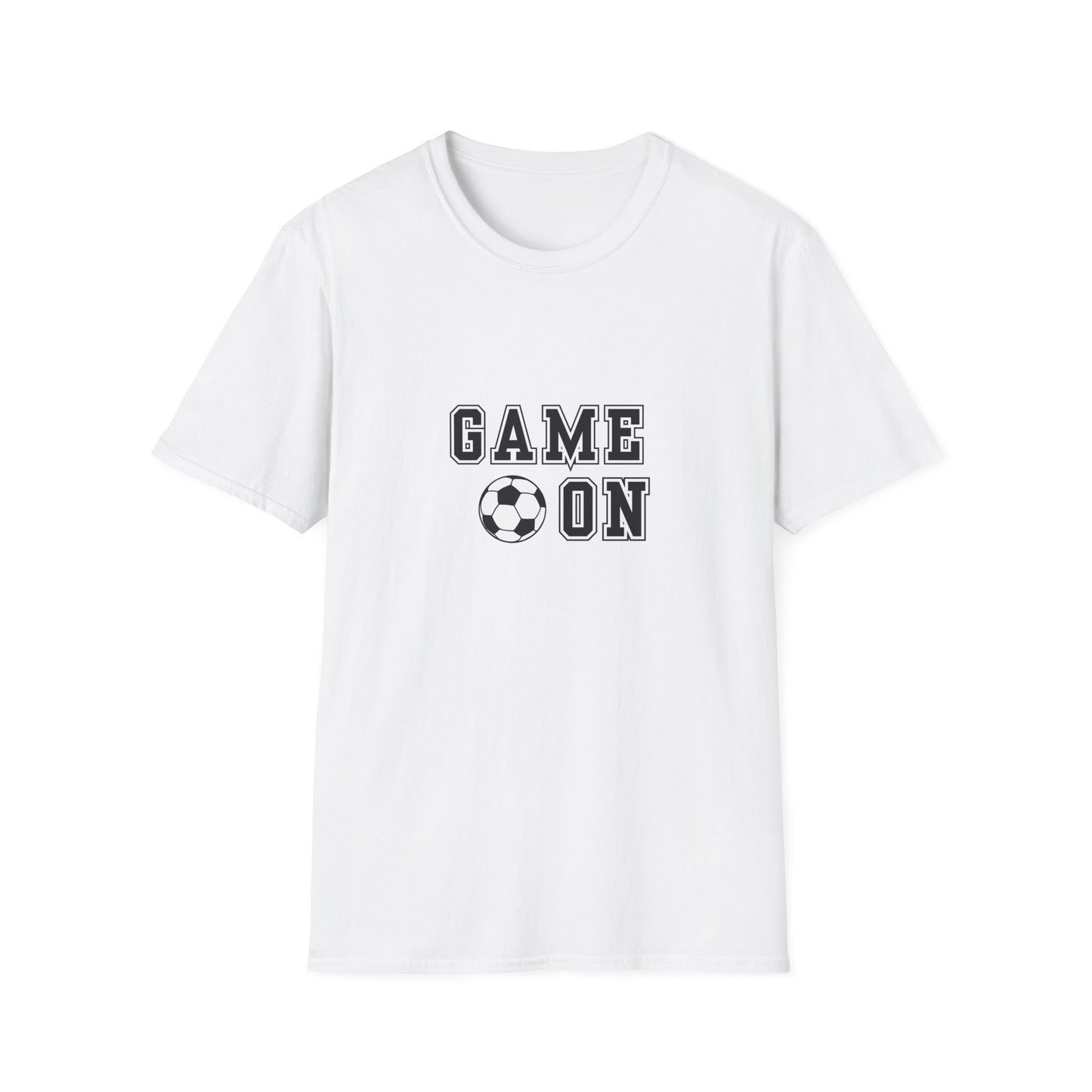 Game on (soccer) - Unisex Softstyle T-Shirt