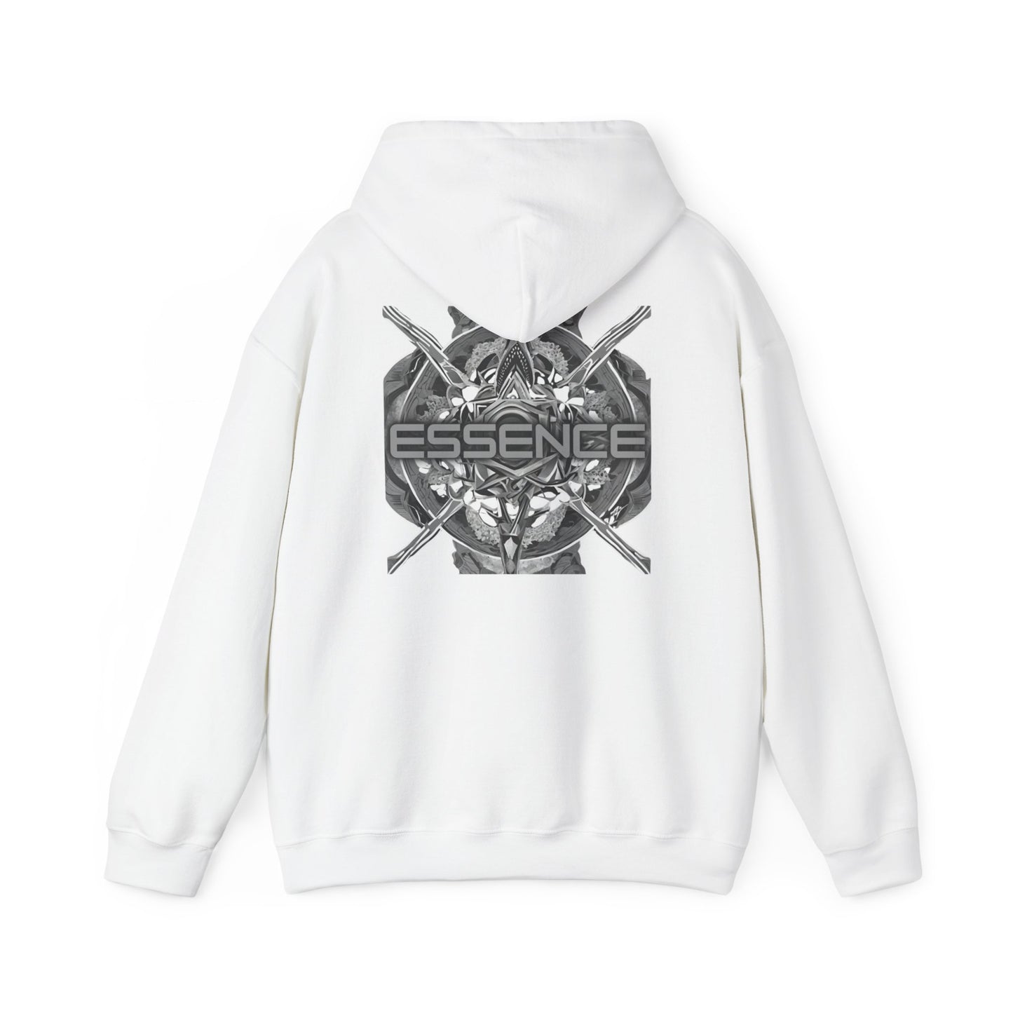 Essence (printed on back) - Statement Graphic - Unisex Heavy Blend™ Hooded Sweatshirt