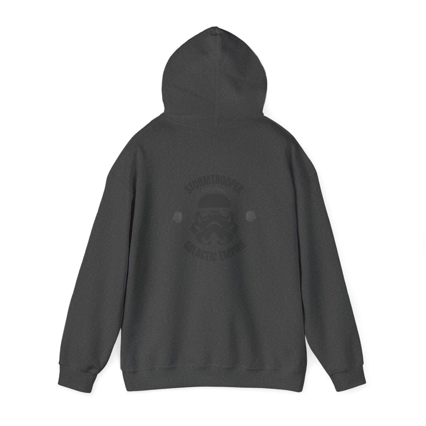 Storm Trooper (printed on back) - Modern vibes - Unisex Heavy Blend™ Hooded Sweatshirt