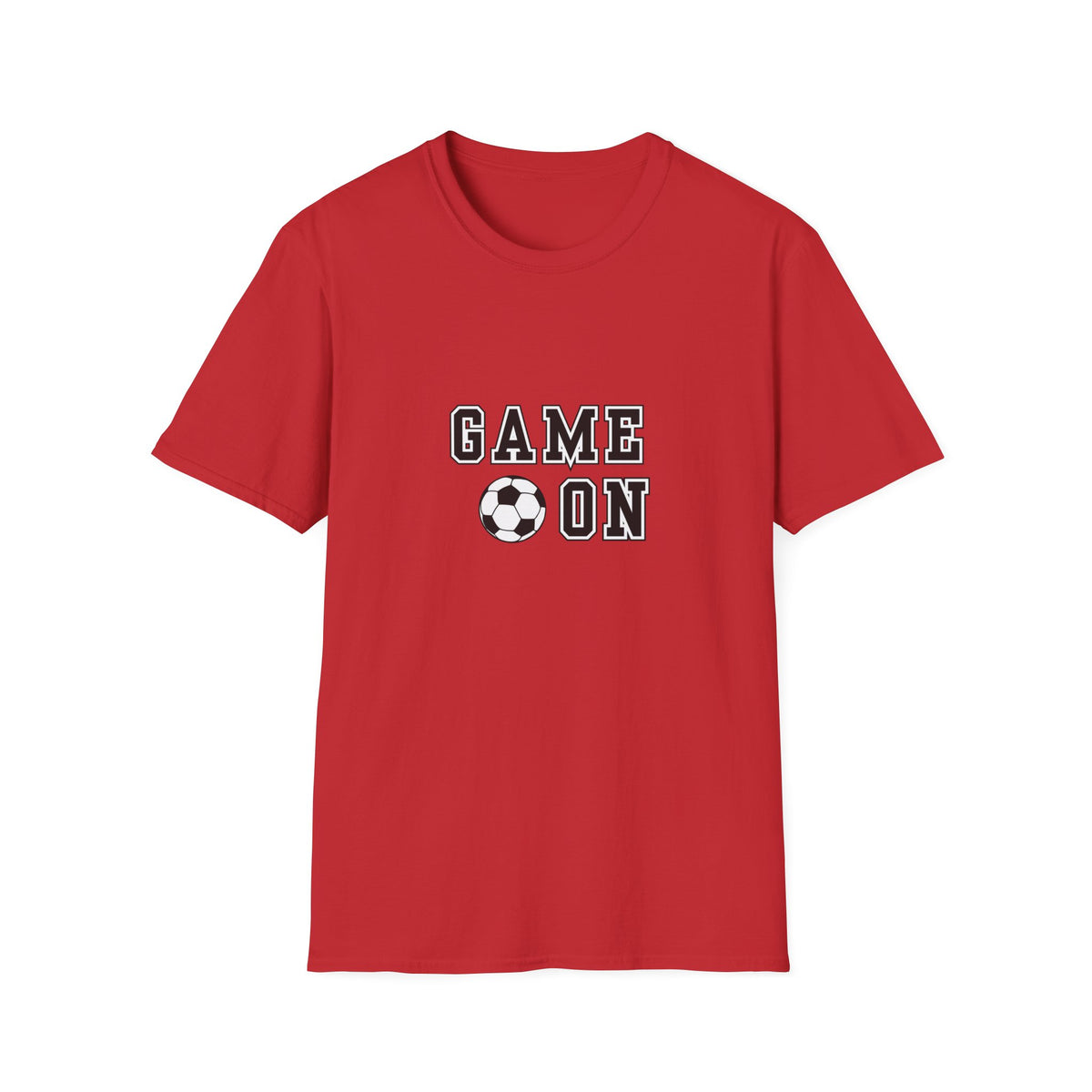 Game on (soccer) - Unisex Softstyle T-Shirt