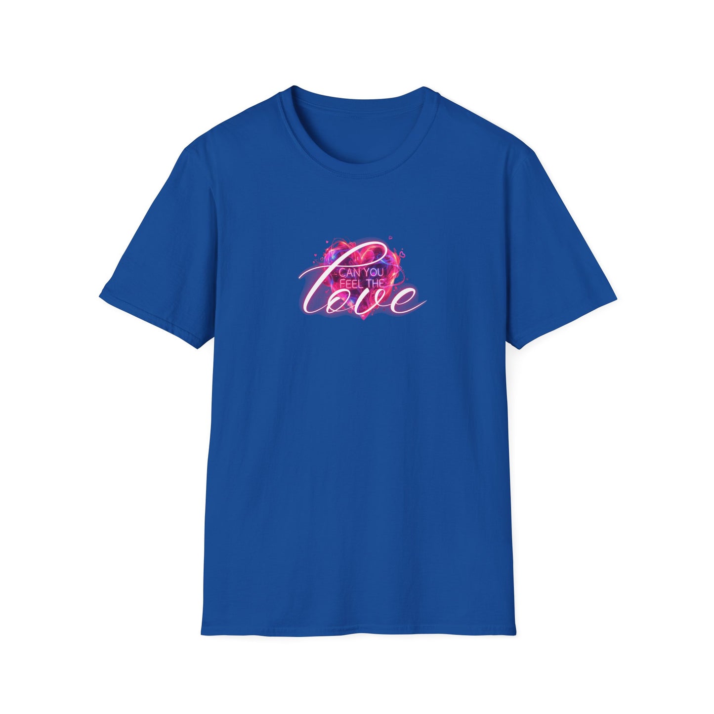 Can you feel the Love - Unisex Softstyle T-Shirt