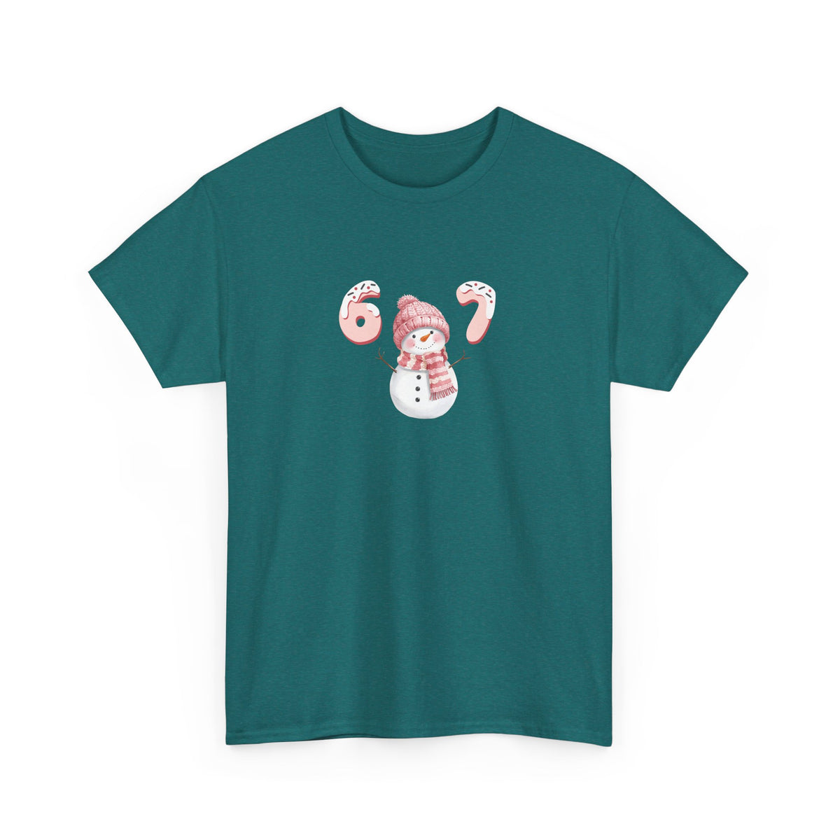 Snowman 6-7  - Unisex Heavy Cotton Tee