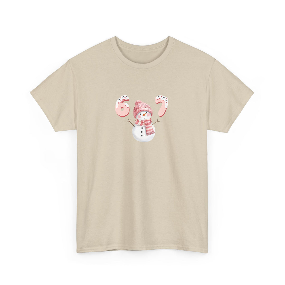 Snowman 6-7  - Unisex Heavy Cotton Tee