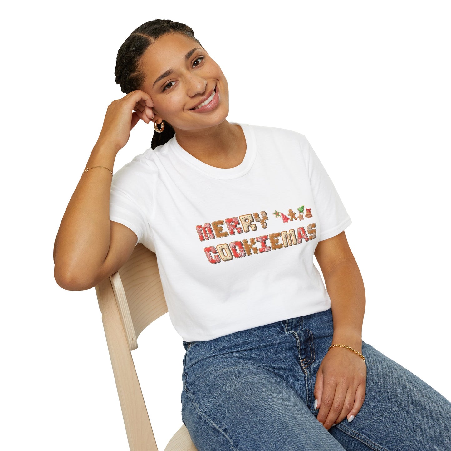 Merry Cookiemas - Unisex Softstyle T-Shirt