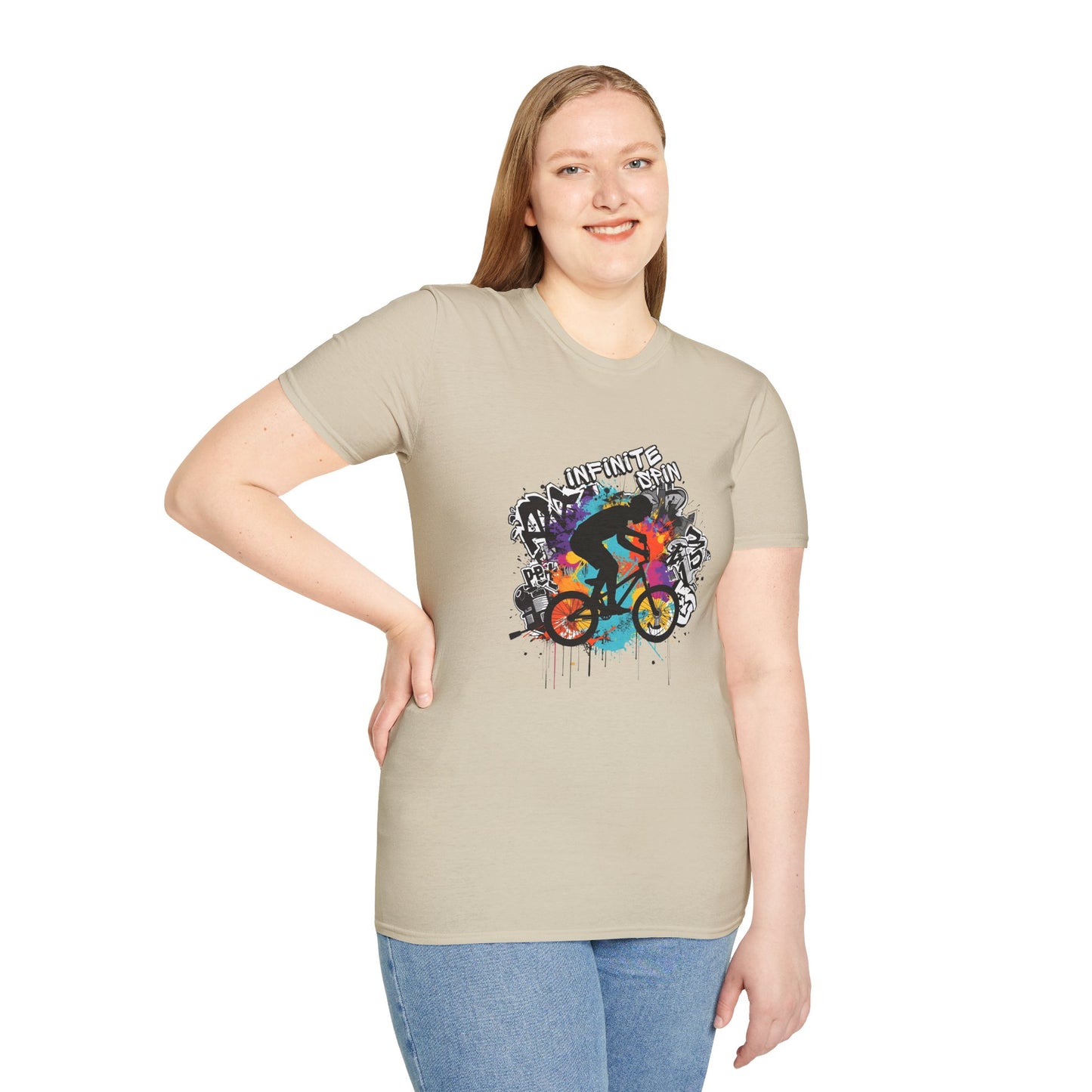 Infinite Spin - Unisex Softstyle T-Shirt