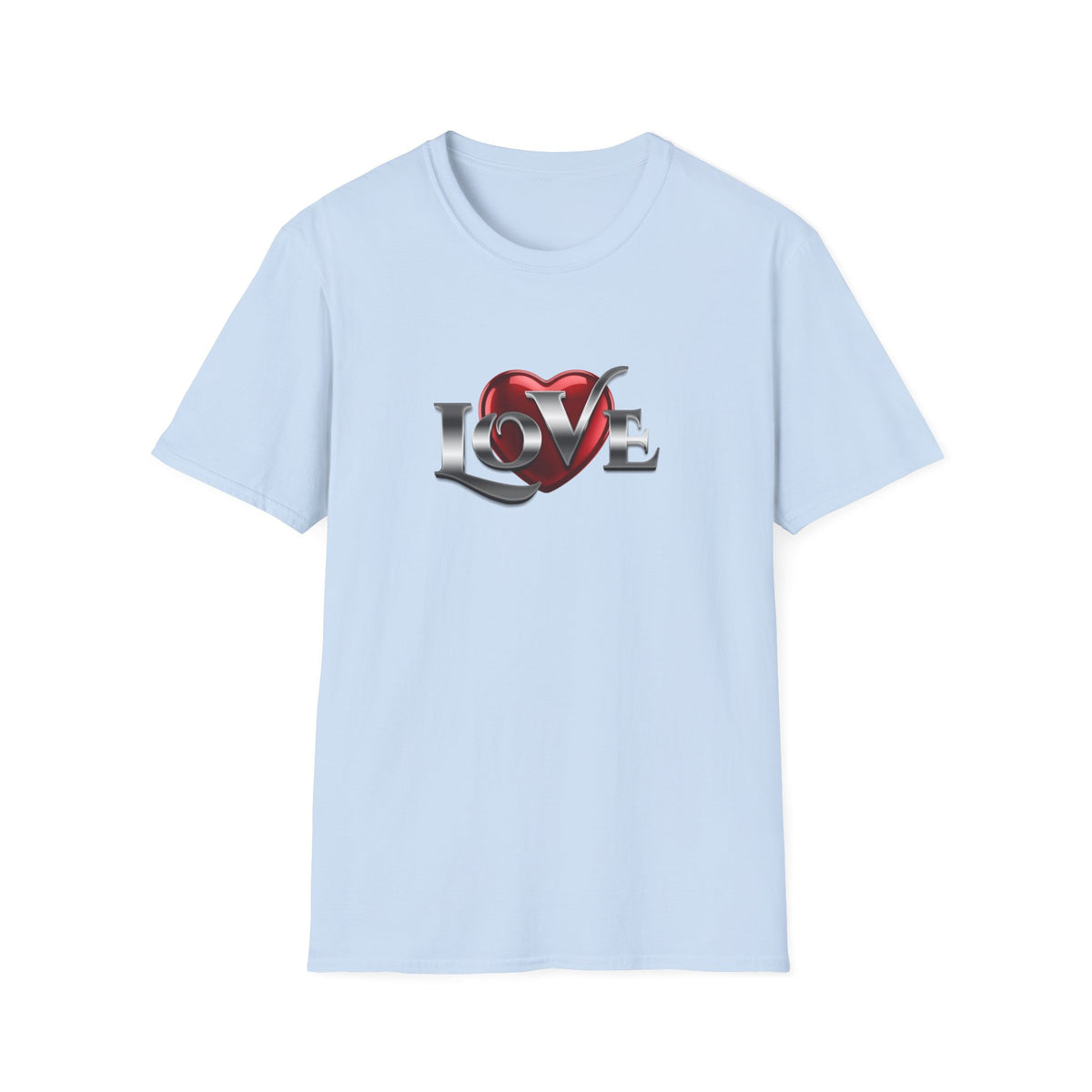 Silver Love - Unisex Softstyle T-Shirt