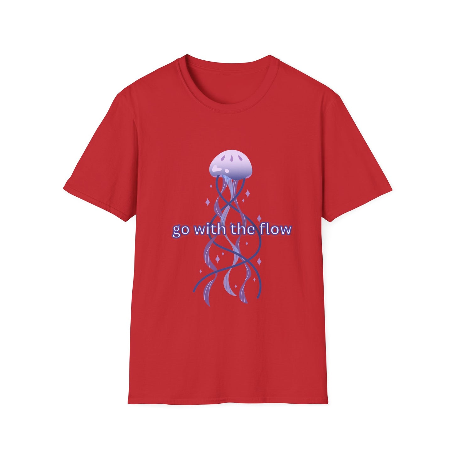 Go with the flow - Unisex Softstyle T-Shirt