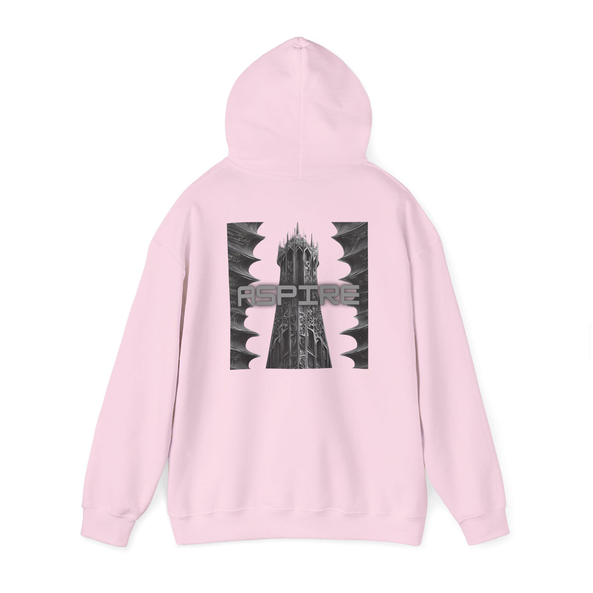 Aspire (printed on back) - Statement Graphic - Unisex Heavy Blend™ Hooded Sweatshirt