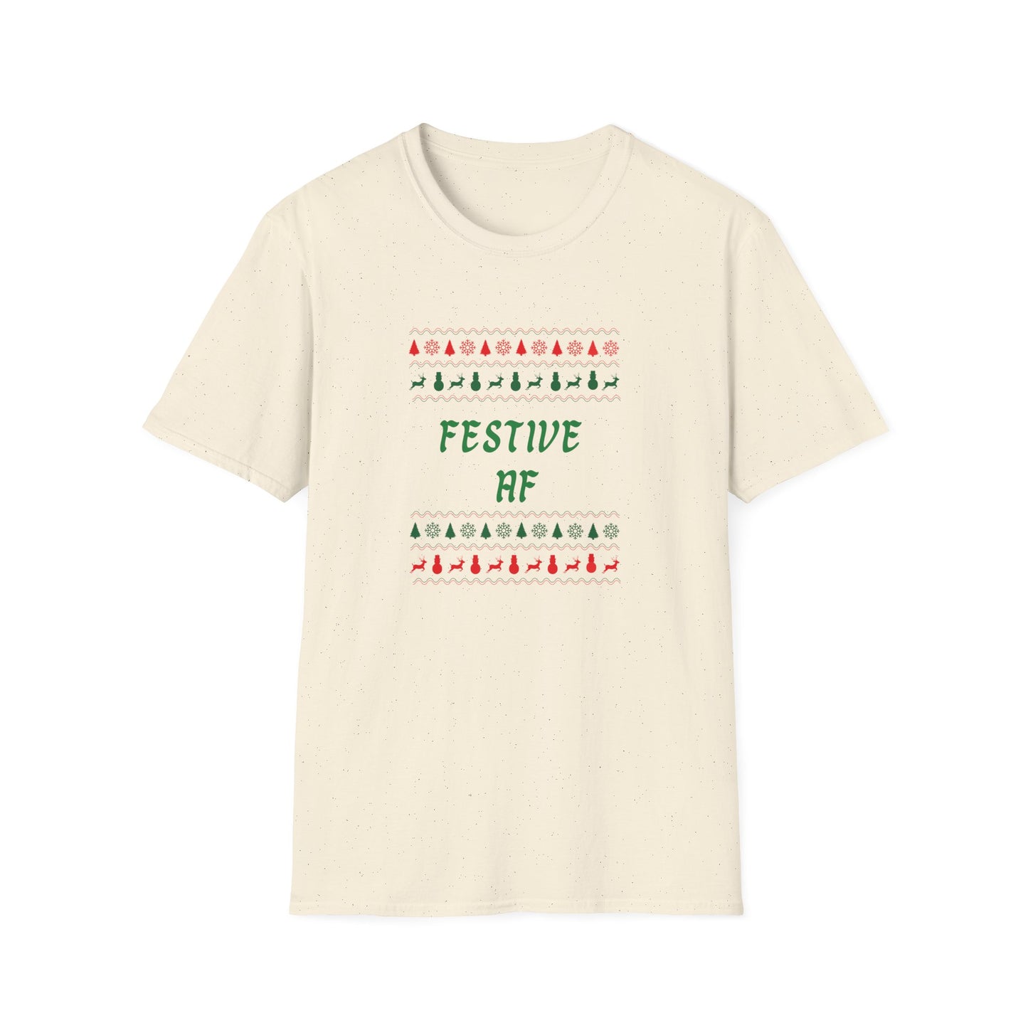 Festive AF - Unisex Softstyle T-Shirt