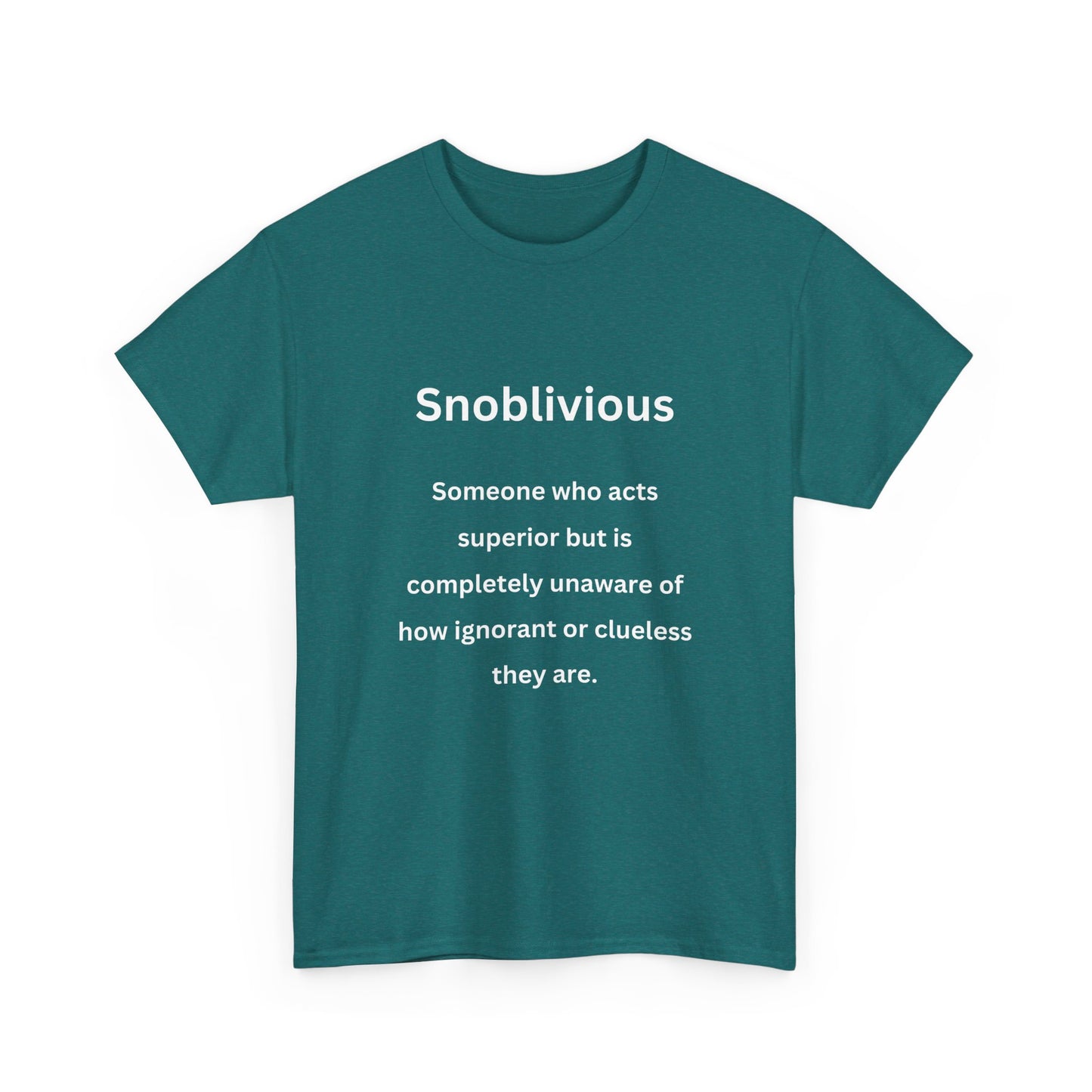 Snoblivious - Urban Words - Unisex Heavy Cotton Tee