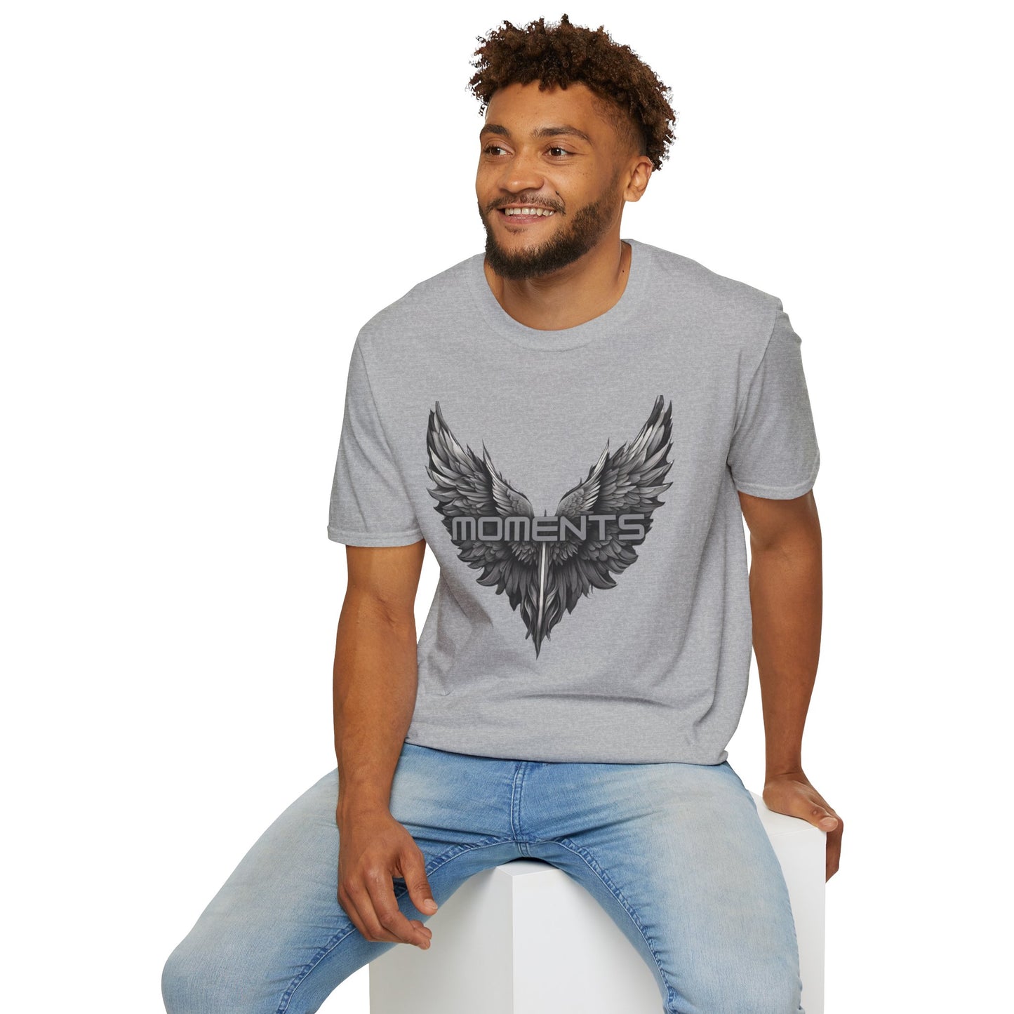 Moments - Statement Graphic - Unisex Softstyle T-Shirt