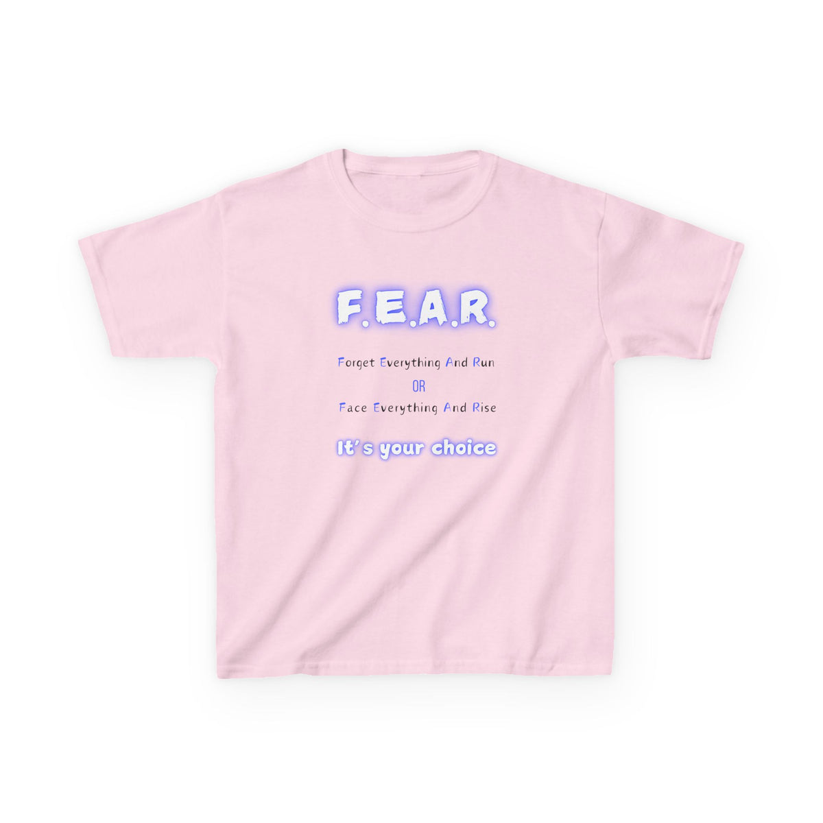 F.E.A.R Face Everything And Rise - Youth / Kids Heavy Cotton™ Tee