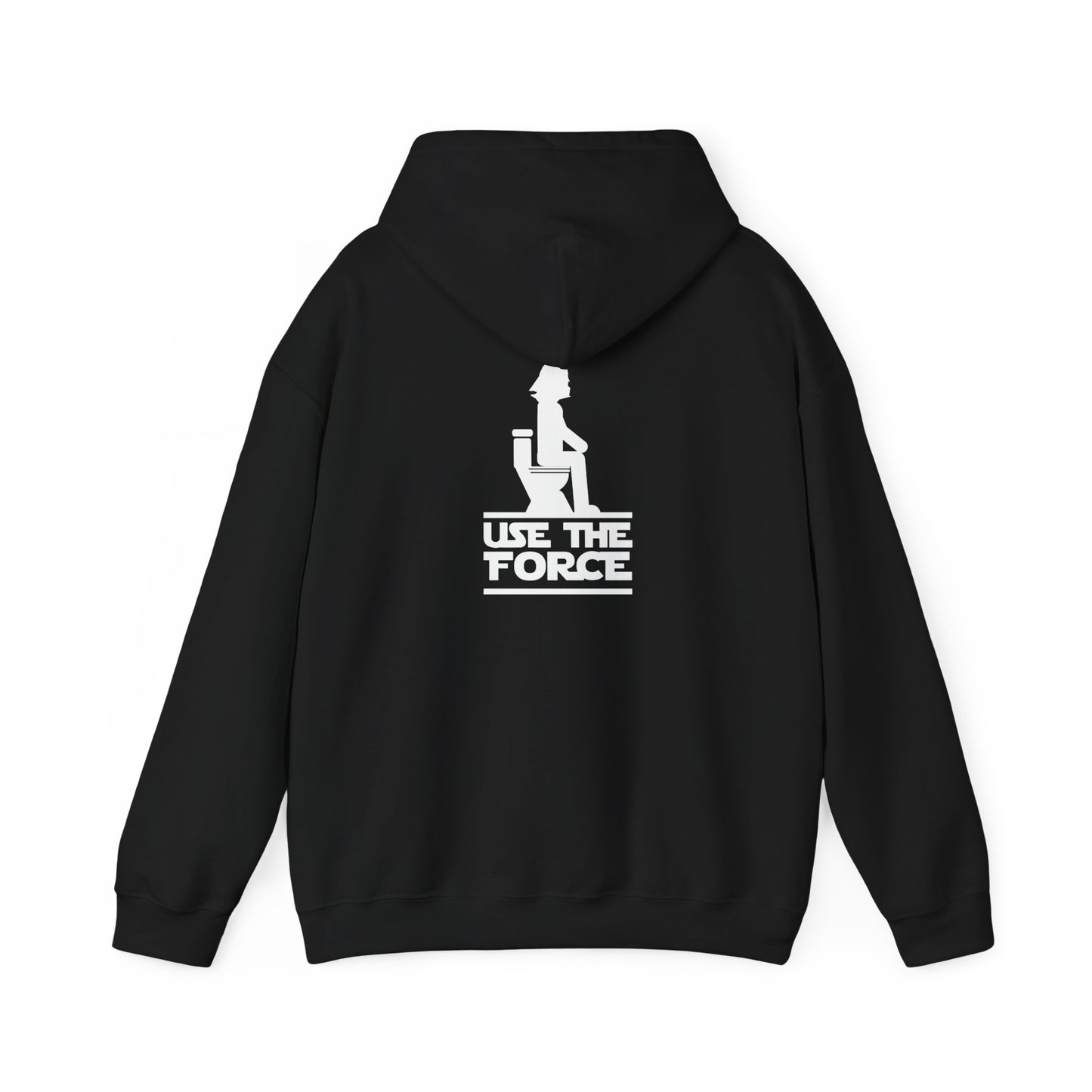 Use the Force (Star Wars) (printed on back) - Modern Vibes - Unisex Heavy Blend™ Hooded Sweatshirt