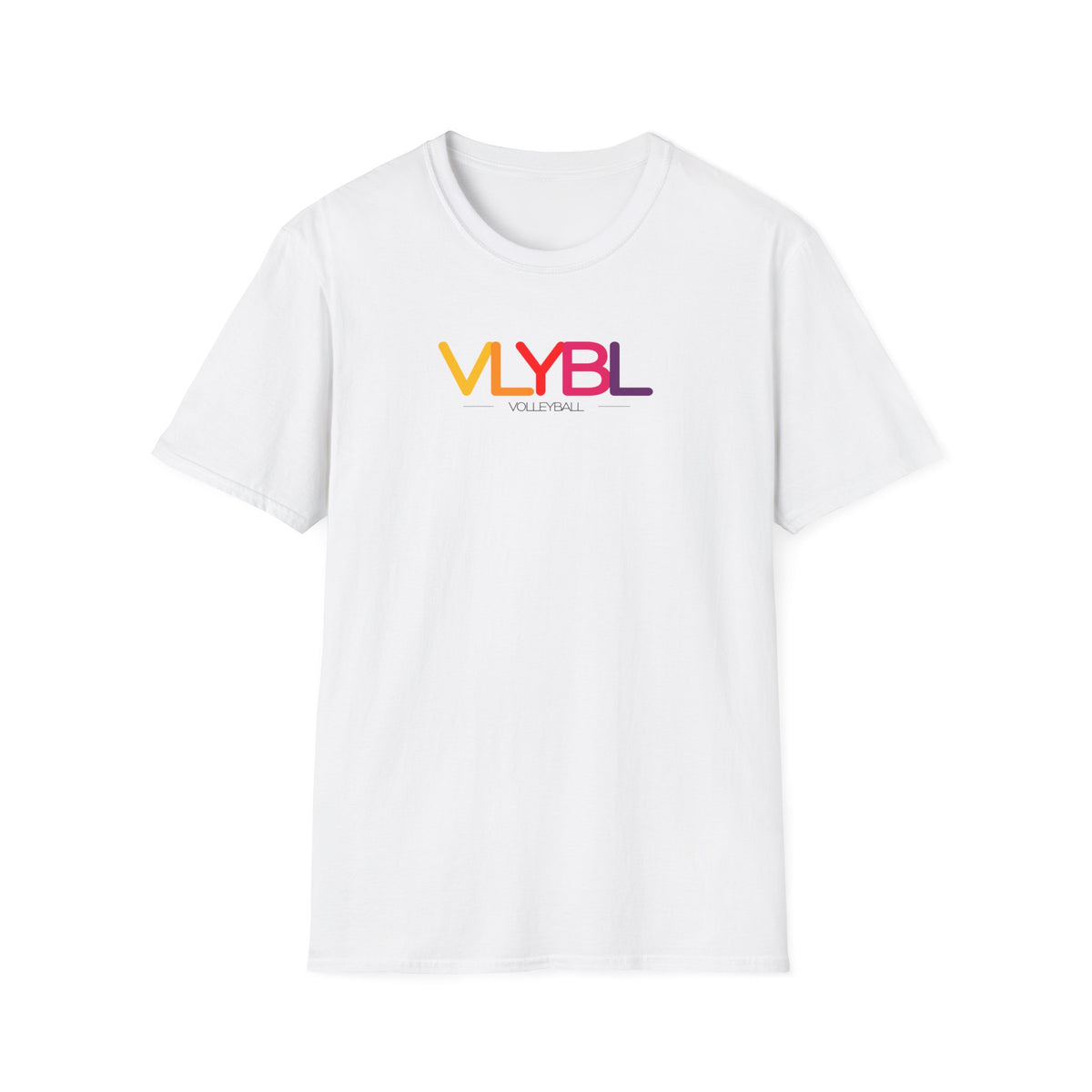 VLYBL - Volleyball (reds)-  Unisex Softstyle T-Shirt