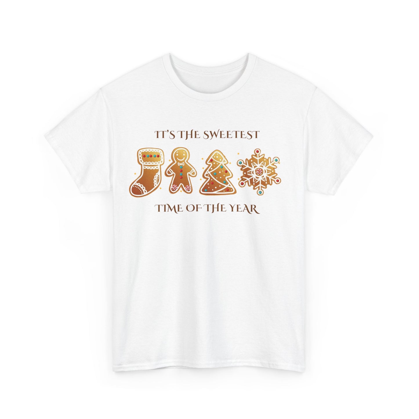 Sweetest Time of the Year - Christmas - Unisex Heavy Cotton Tee