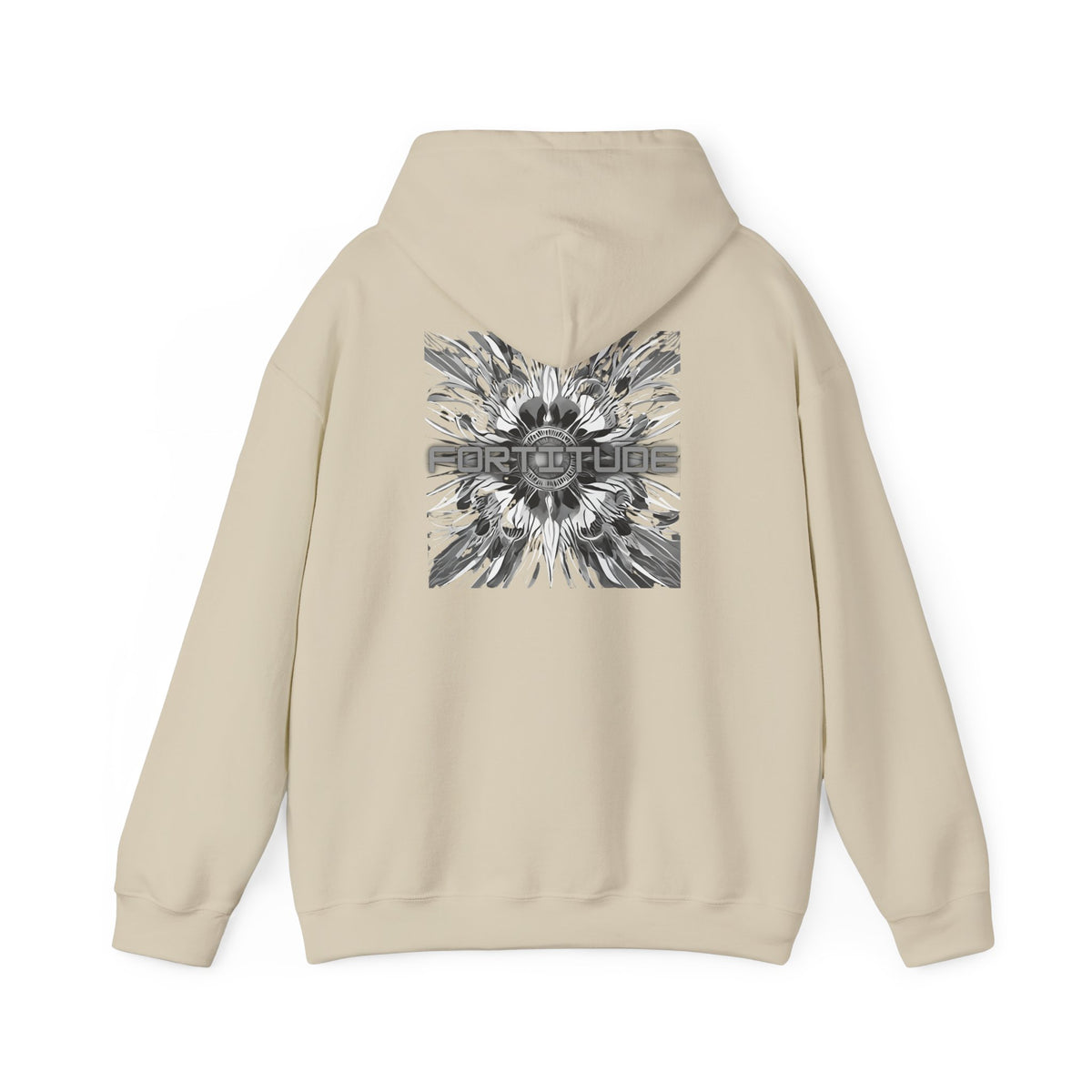 Fortitude (printed on back) - Statement Graphic - Unisex Heavy Blend™ Hooded Sweatshirt