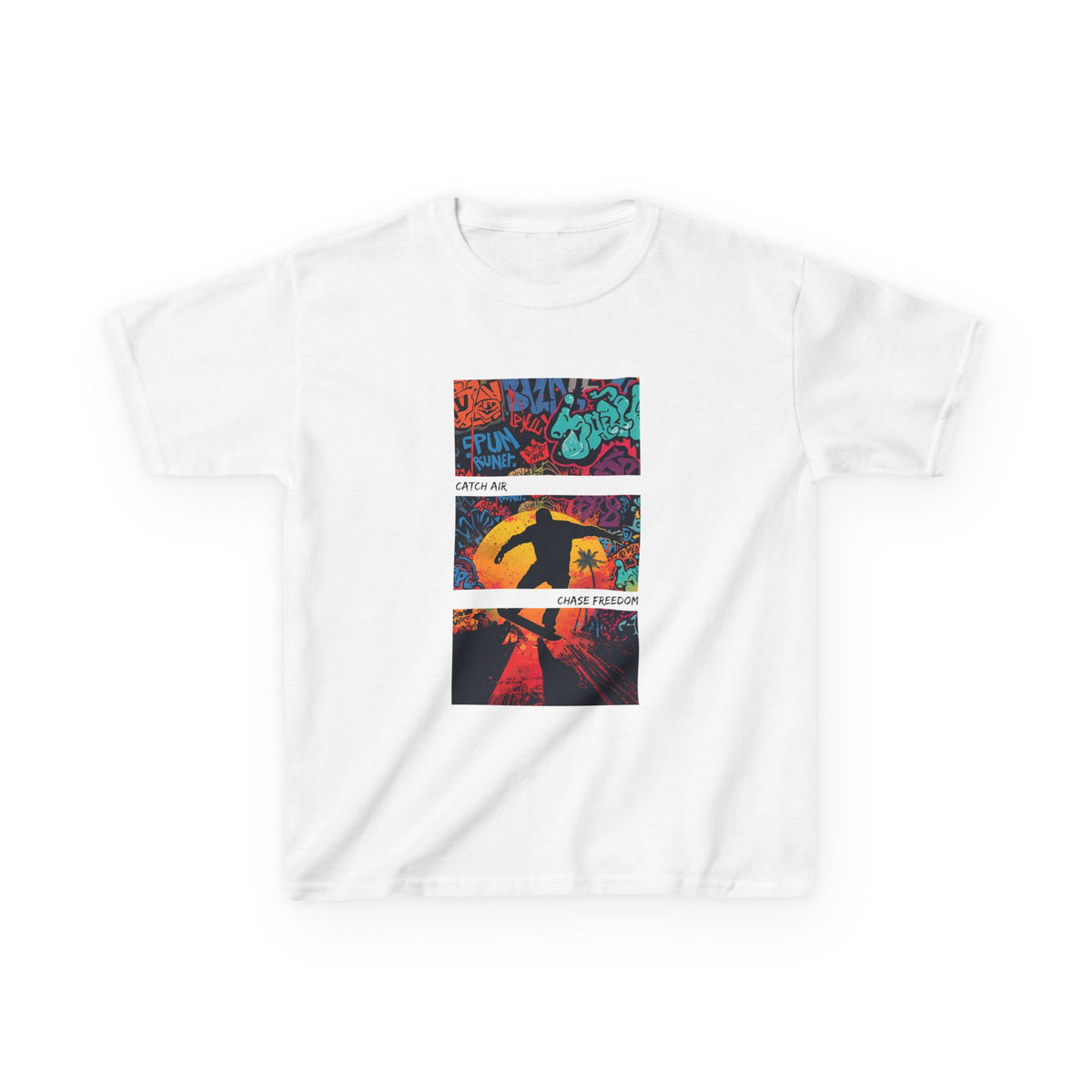 Catch Air, Chase Freedom - Youth / Kids Heavy Cotton™ Tee