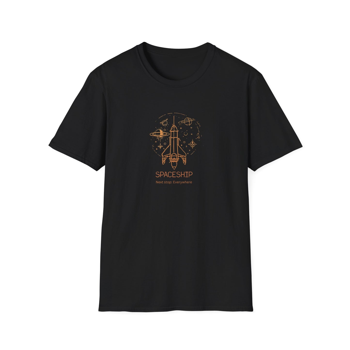 Spaceship - Unisex Softstyle T-Shirt