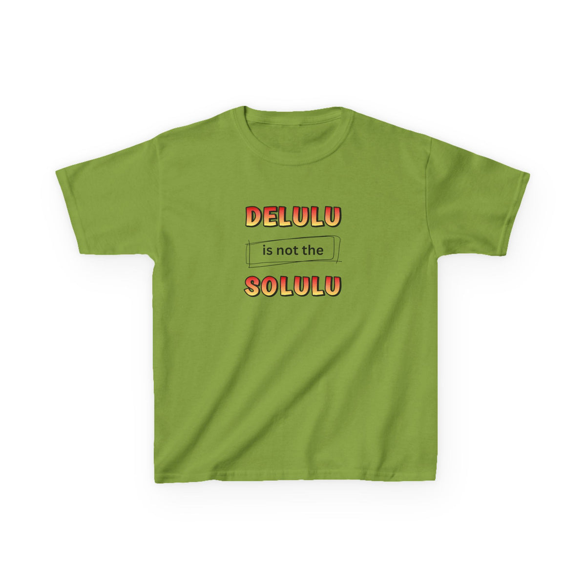 Delulu is not the Solulu - Youth / Kids Heavy Cotton™ Tee